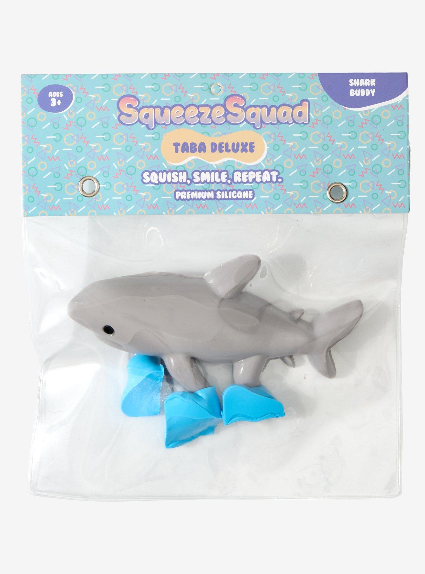 SqueezeSquad Taba Deluxe Shark Buddy Squish Toy, , hi-res