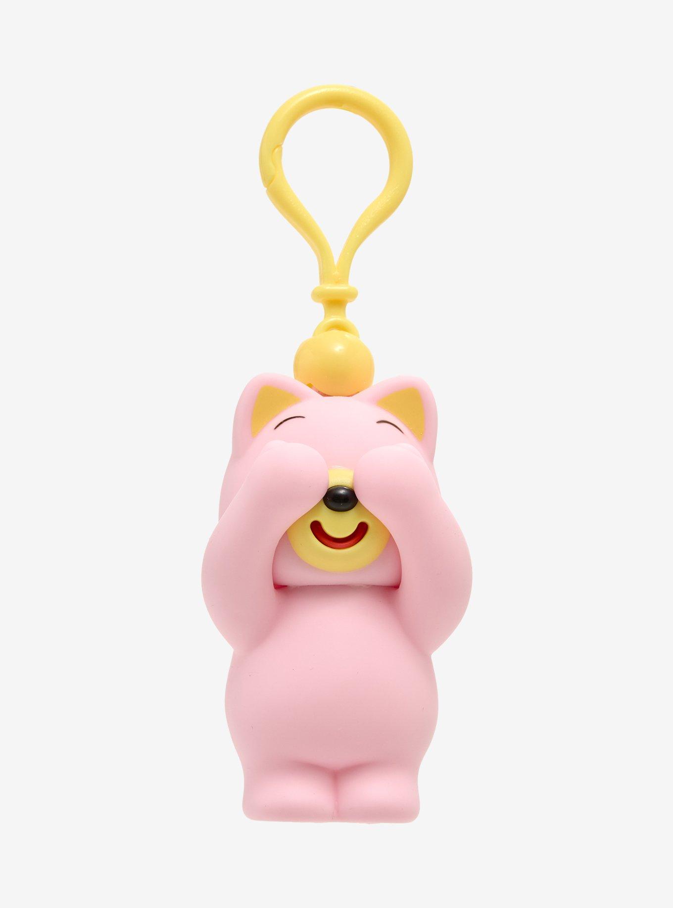 Jabb-A-Boo Pink Cat Squishy Toy, , alternate - view 2
