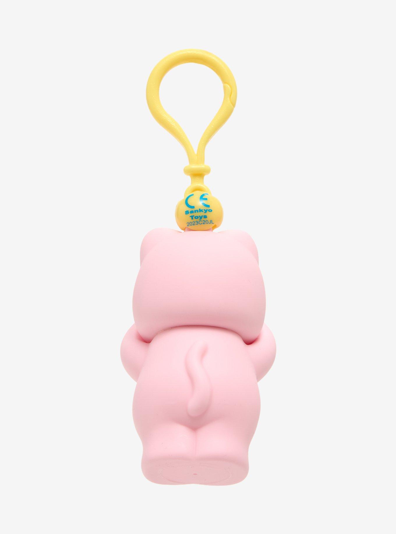 Jabb-A-Boo Pink Cat Squishy Toy, , alternate - view 3