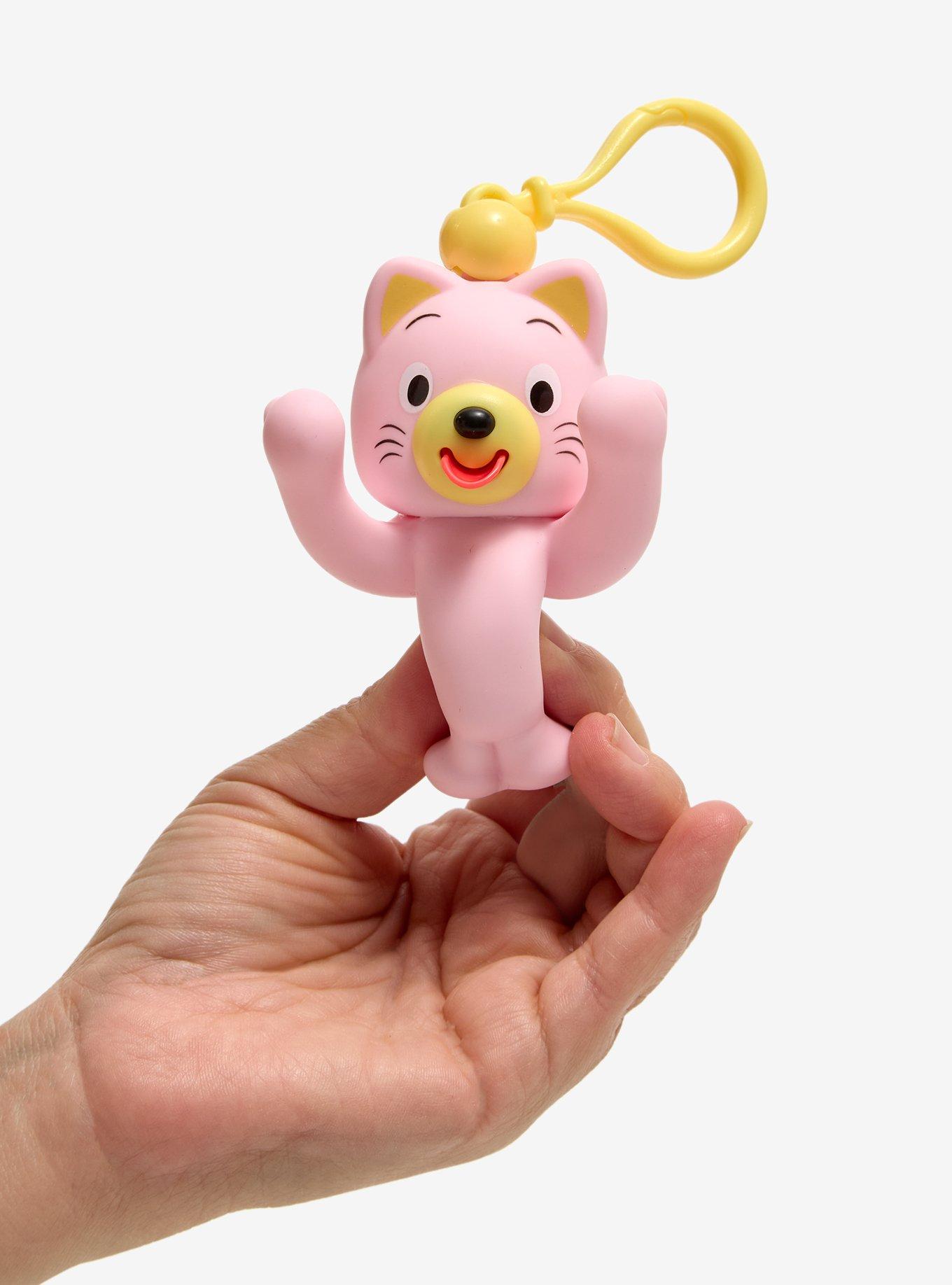 Jabb-A-Boo Pink Cat Squishy Toy, , alternate - view 4