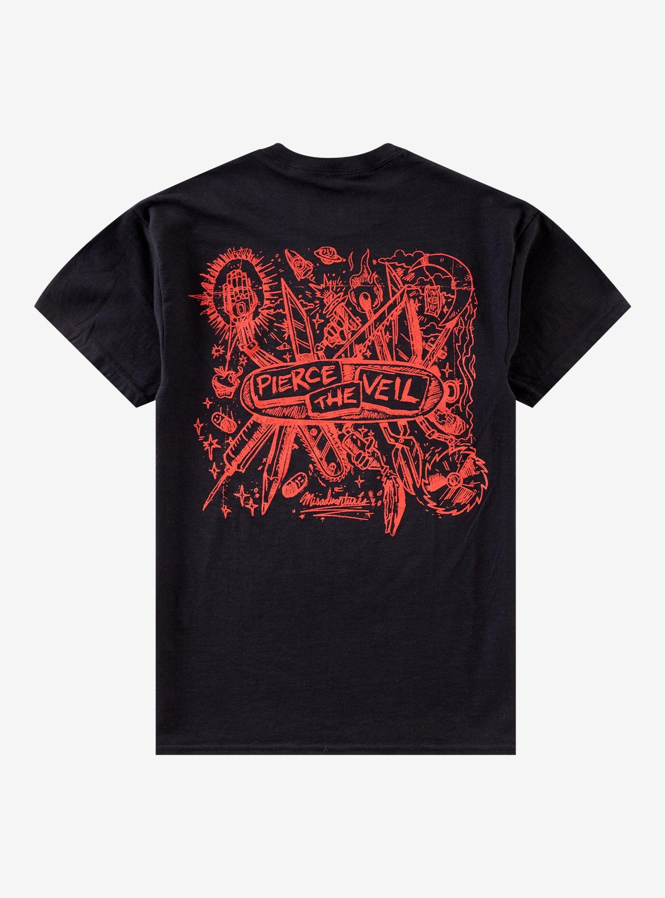 Pierce The Veil Misadventures Icons T-Shirt, , hi-res