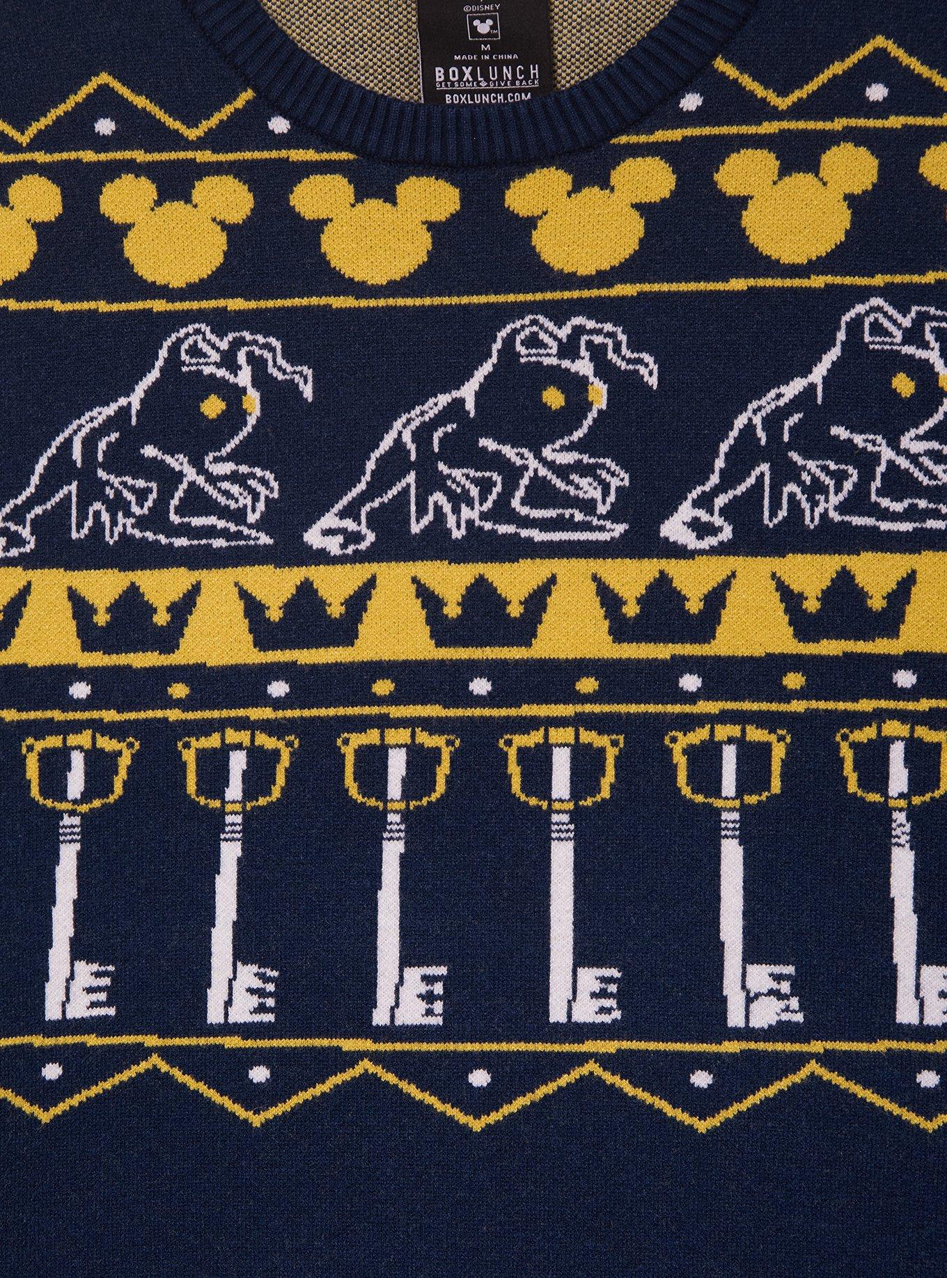 Disney Kingdom Hearts Holiday Sweater, BLUE  NAVY, alternate - view 3