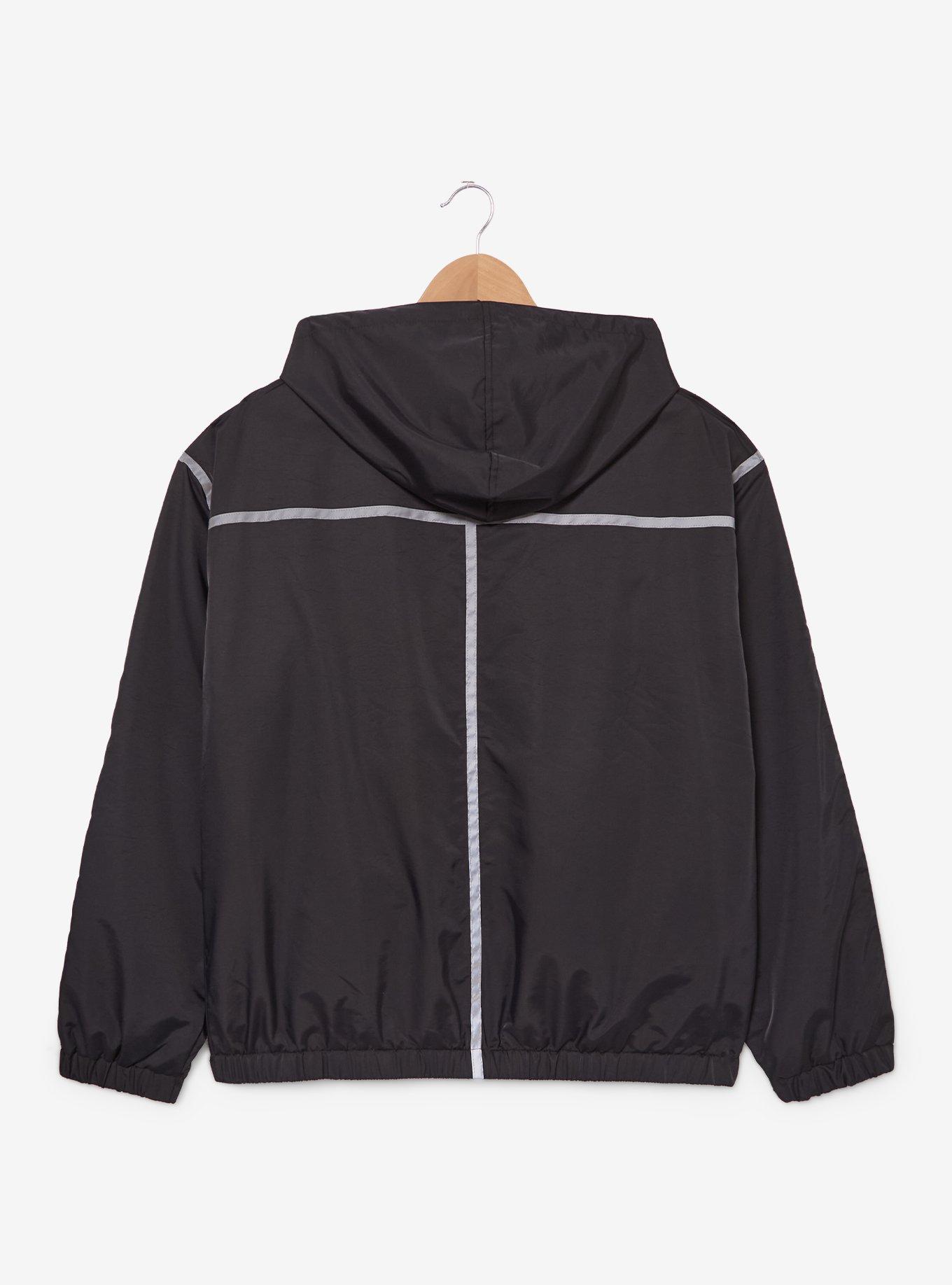 The Hunger Games Tribute Reversible Windbreaker - BoxLunch Exclusive, BLACK, alternate - view 2