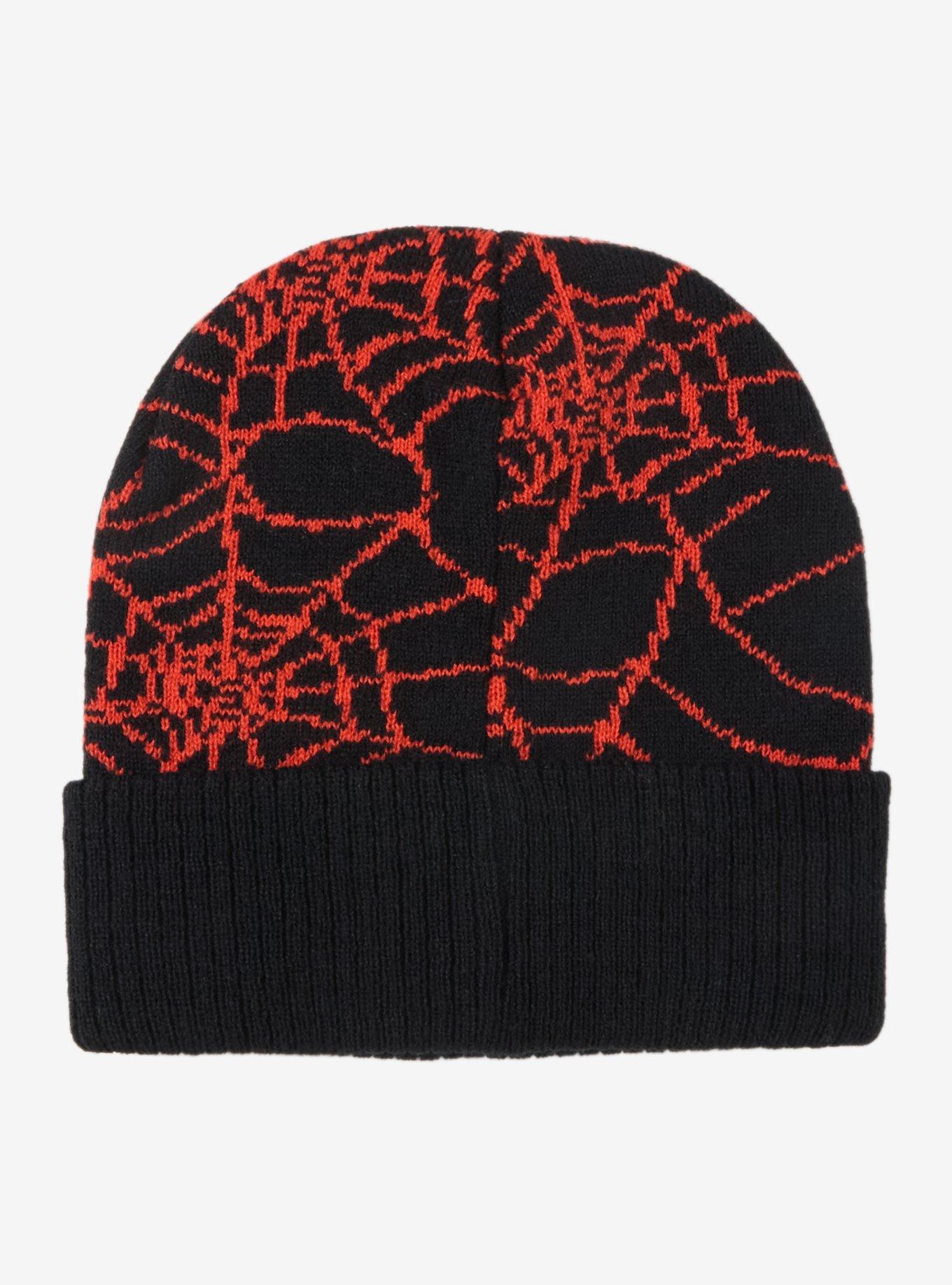 Marvel Spider-Man Web Beanie - BoxLunch Exclusive, , hi-res
