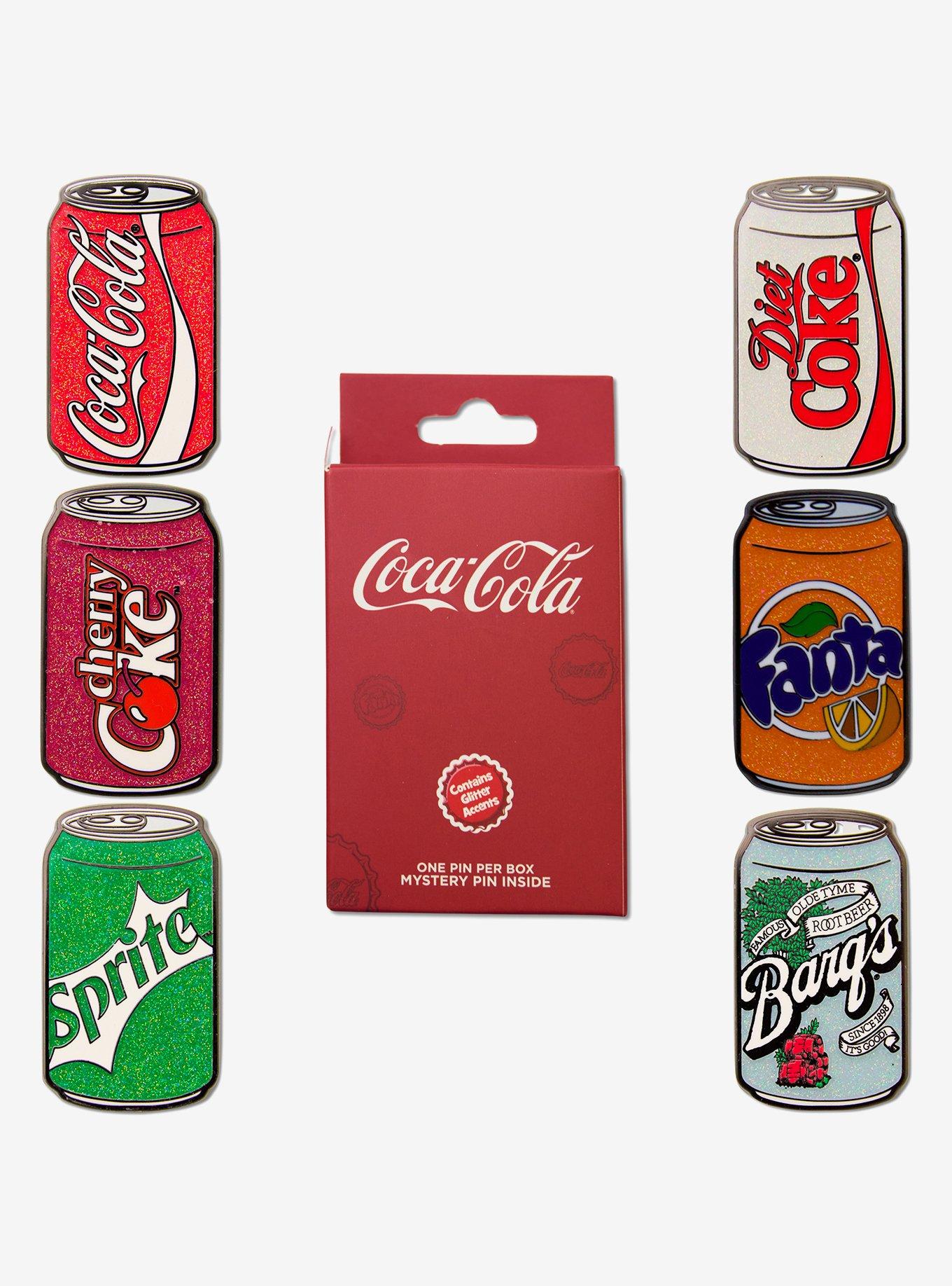 Coca-Cola Soft Drink Cans Mystery Enamel Pin Blind Box Series, , hi-res
