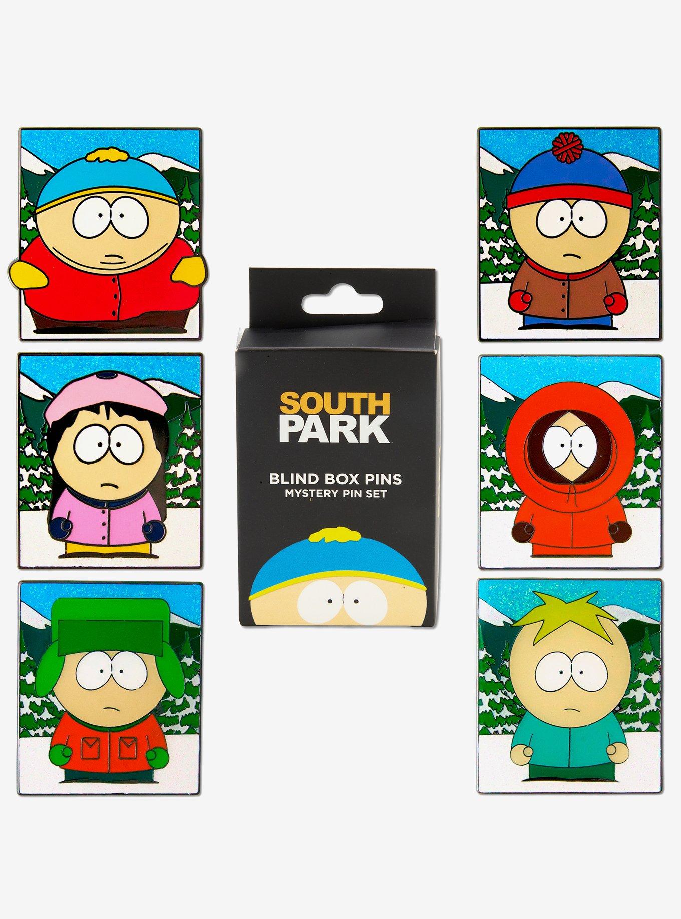 South Park Character Portraits Mystery Enamel Pin Blind Box Series