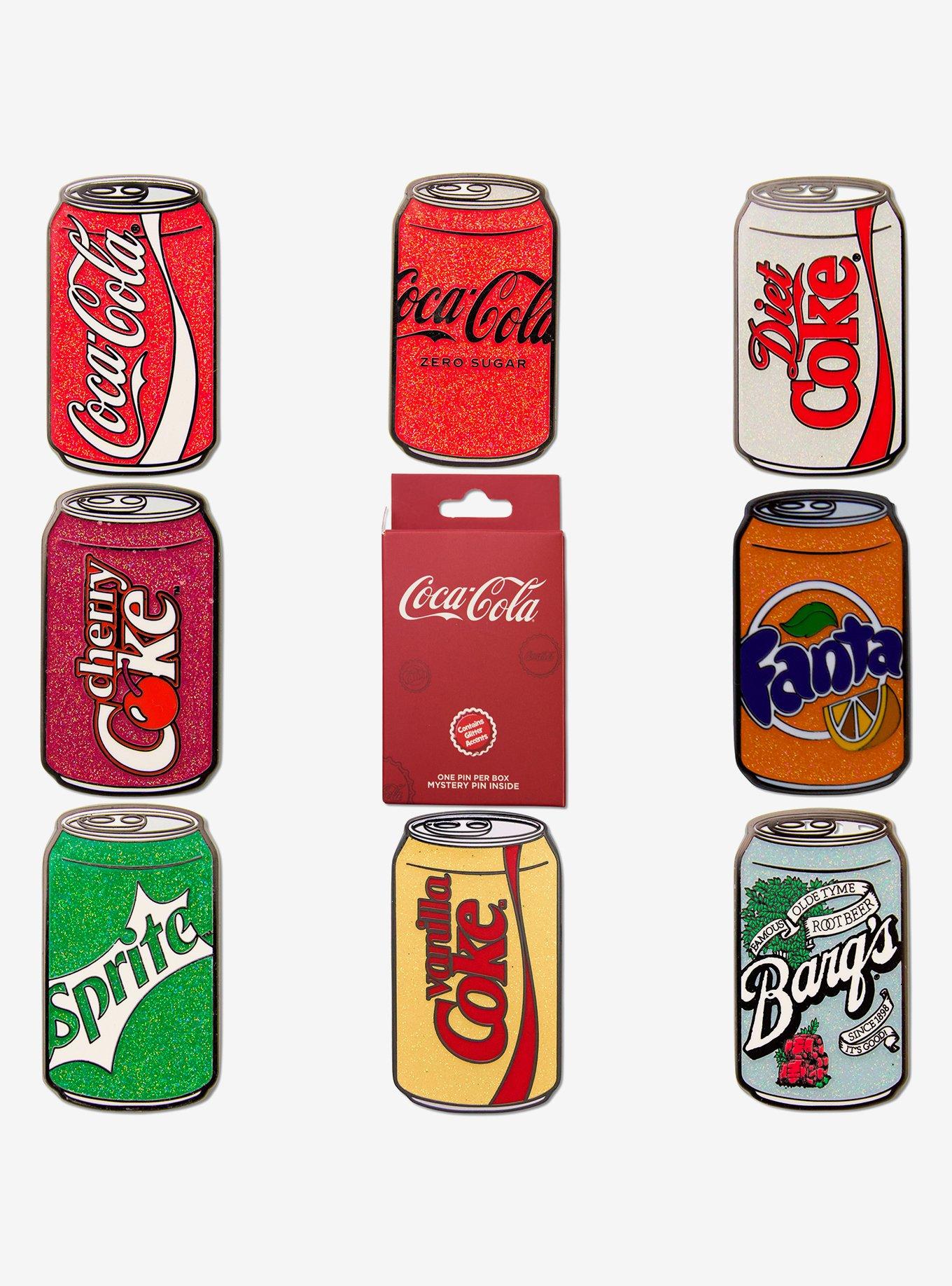 Coca-Cola Soft Drink Cans Mystery Enamel Pin Blind Box Series 2 Pack, , hi-res