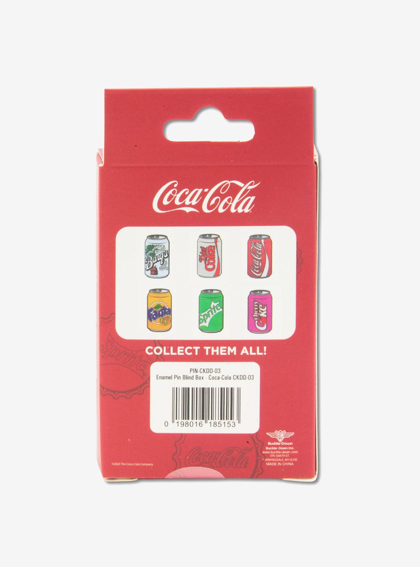 Coca-Cola Soft Drink Cans Mystery Enamel Pin Blind Box Series 2 Pack, , alternate