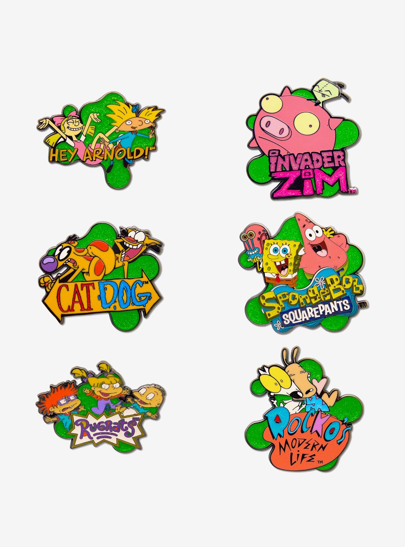 Nickelodeon Show Title Logos Mystery Enamel Pin Blind Box Series 2 Pack, , alternate