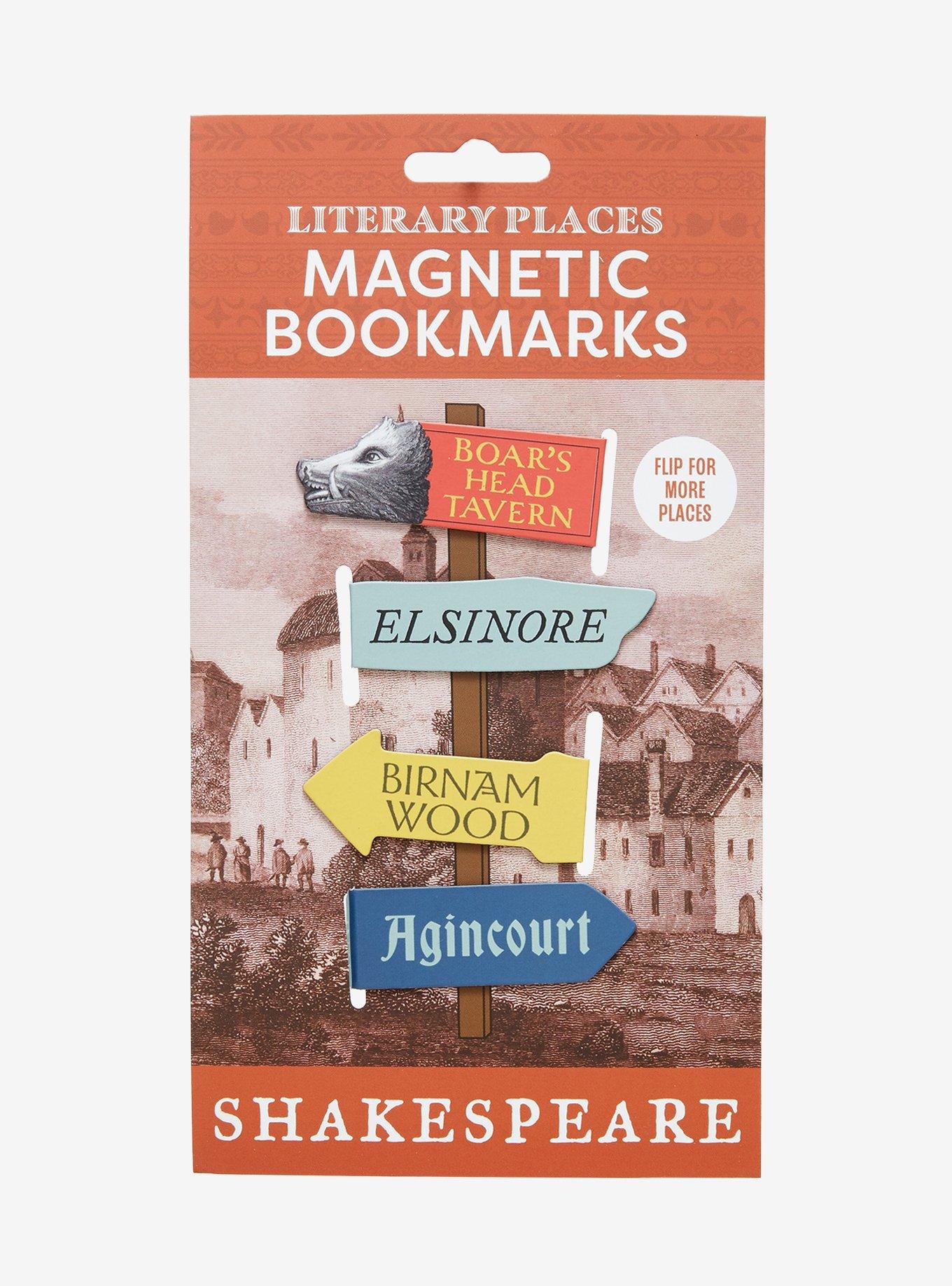 Shakespeare Magnetic Bookmark Set, , alternate - view 3