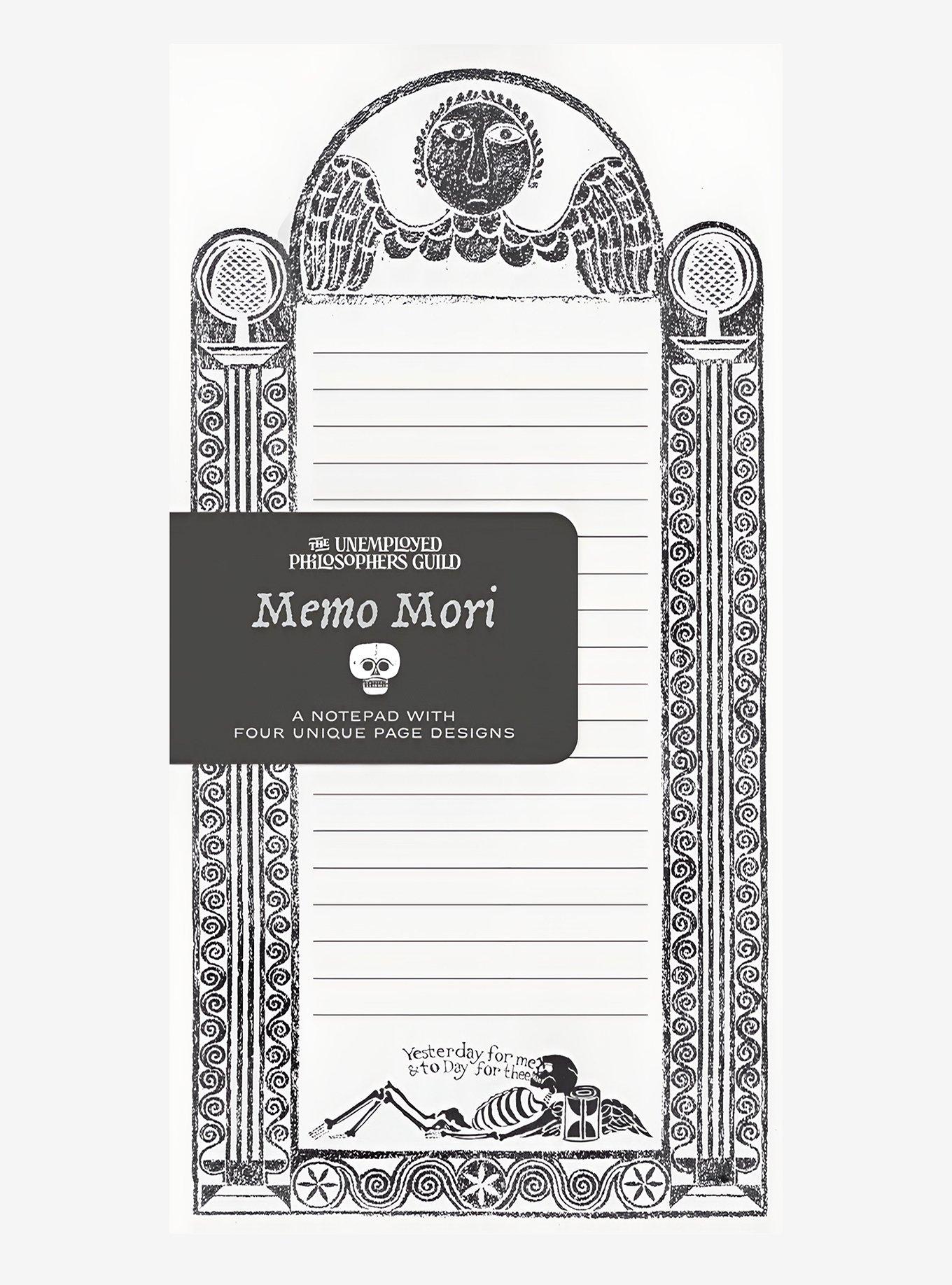 Memo Mori Notepad, , hi-res