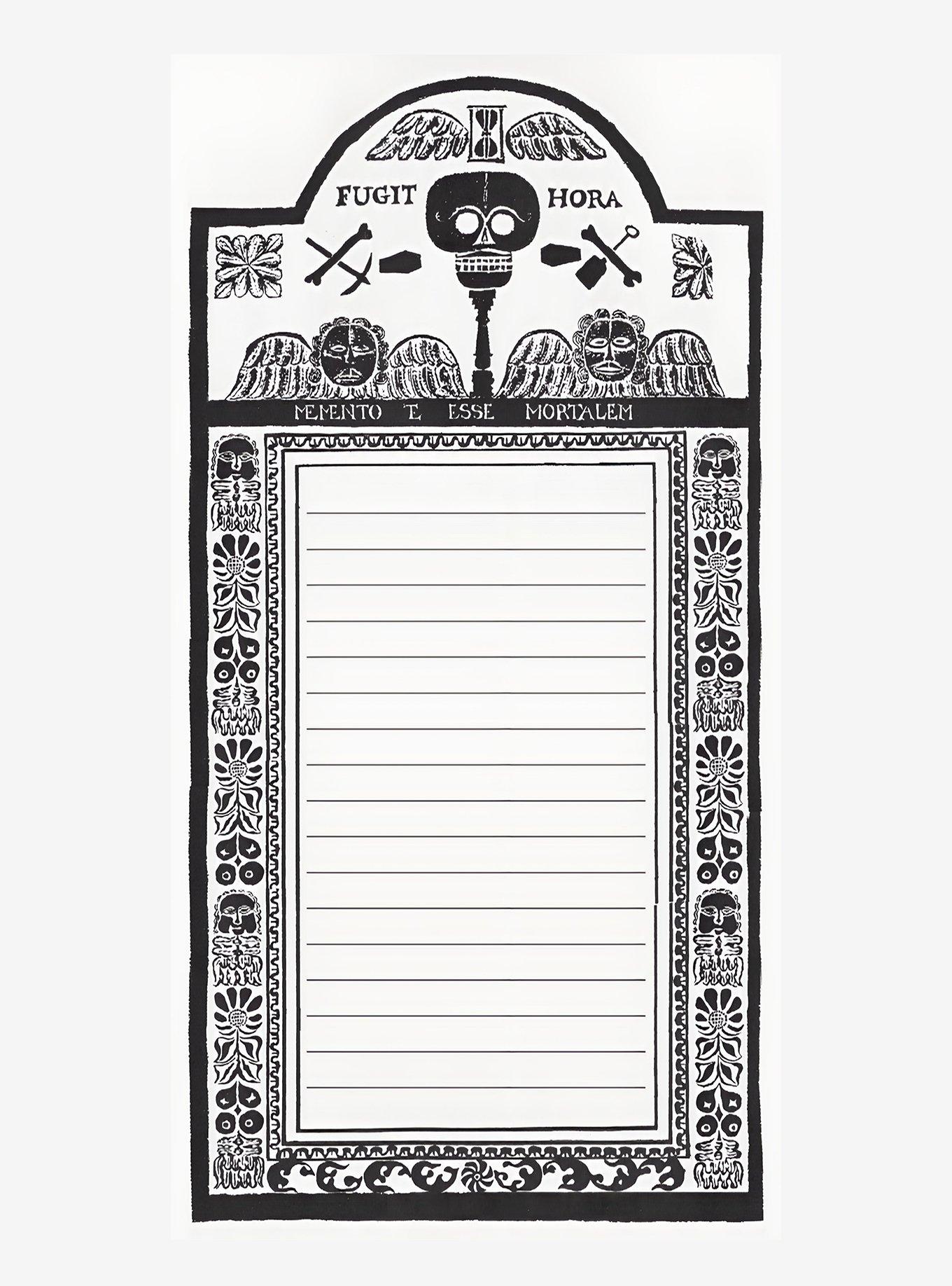Memo Mori Notepad, , alternate - view 4