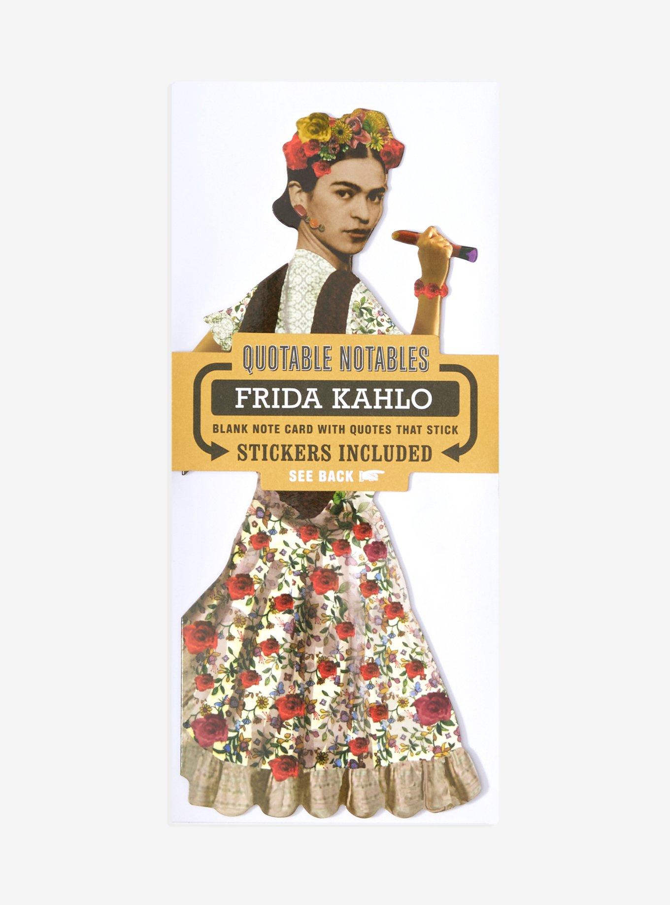 Quotable Notables Frida Kahlo Greeting Card & Sticker Sheet, , hi-res