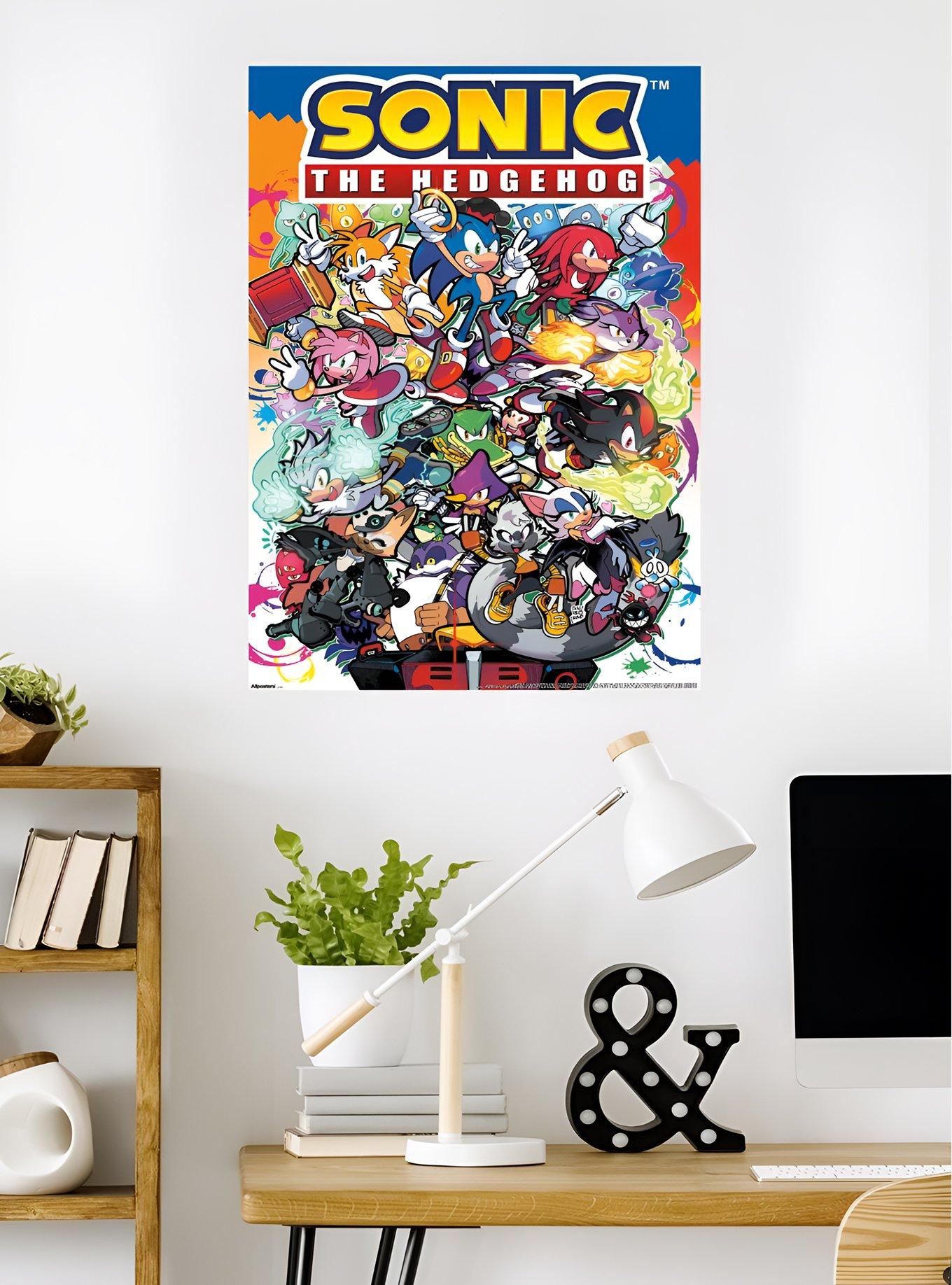 Sonic The Hedgehog Comic Cover Poster, , hi-res