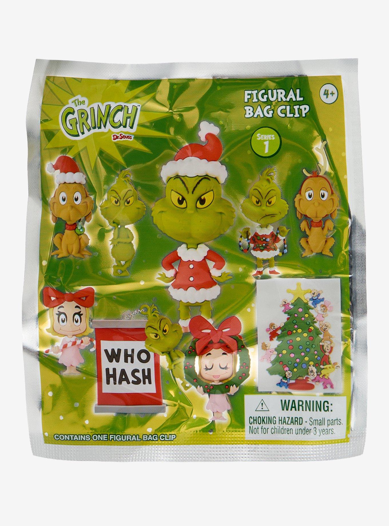 Dr. Seuss How The Grinch Stole Christmas Series 1 Blind Bag Figural Bag Clip, , alternate - view 2