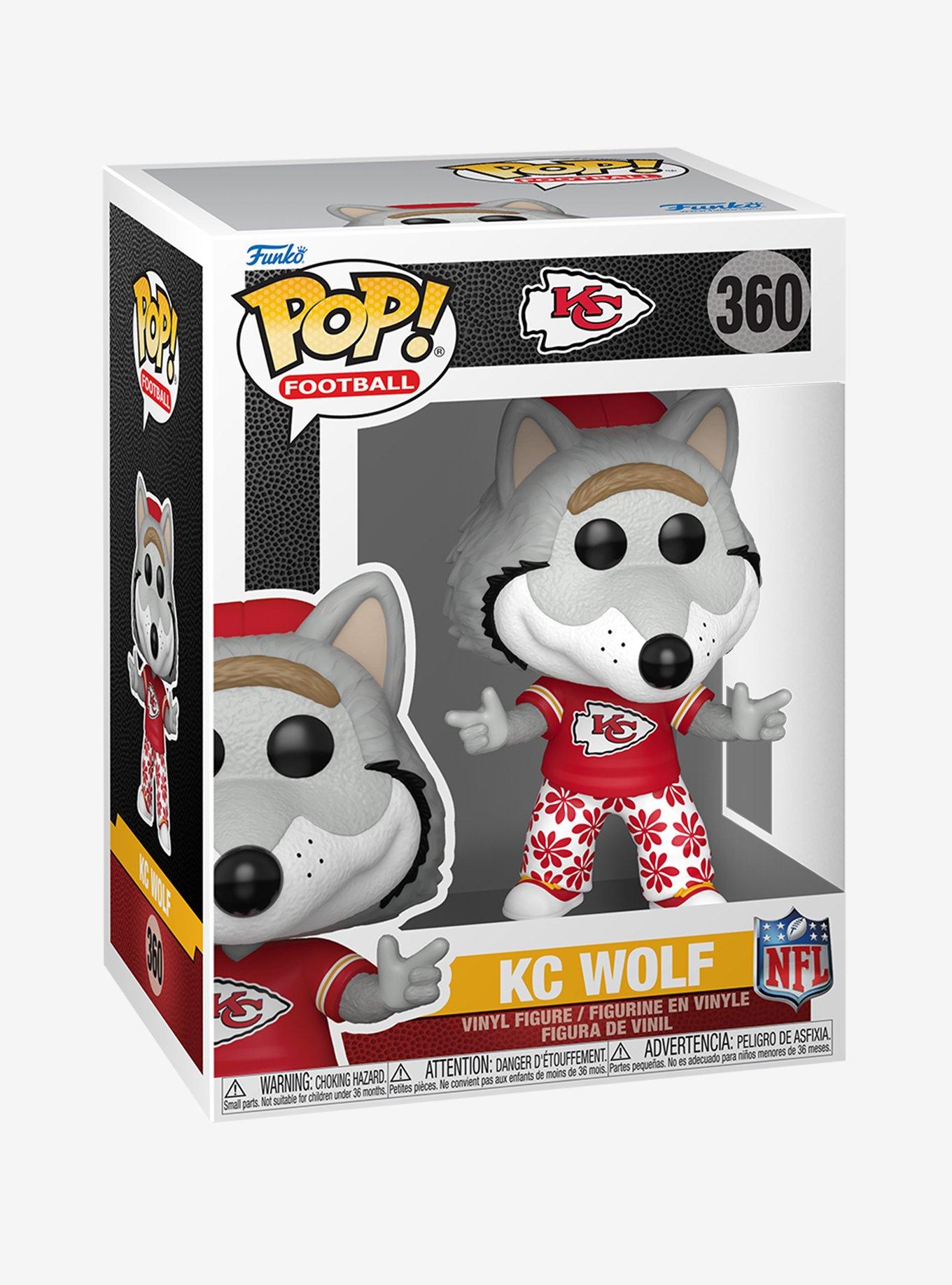 Funko Pop! Football Kansas City Chiefs KC Wolf Vinyl Figure, , hi-res
