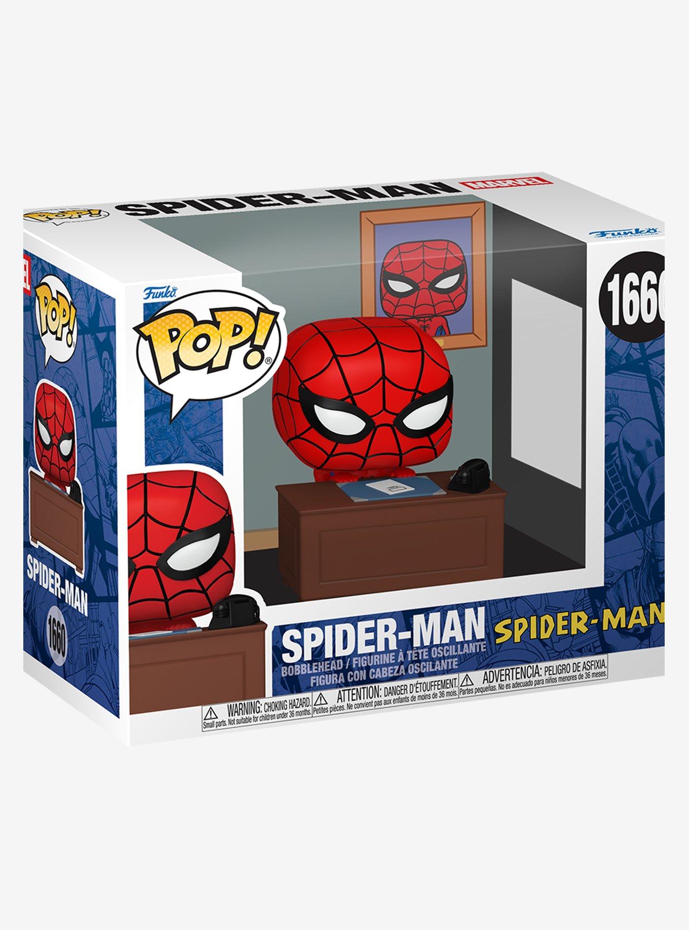 Funko Pop! Marvel Spider-Man Desk Vinyl Bobblehead