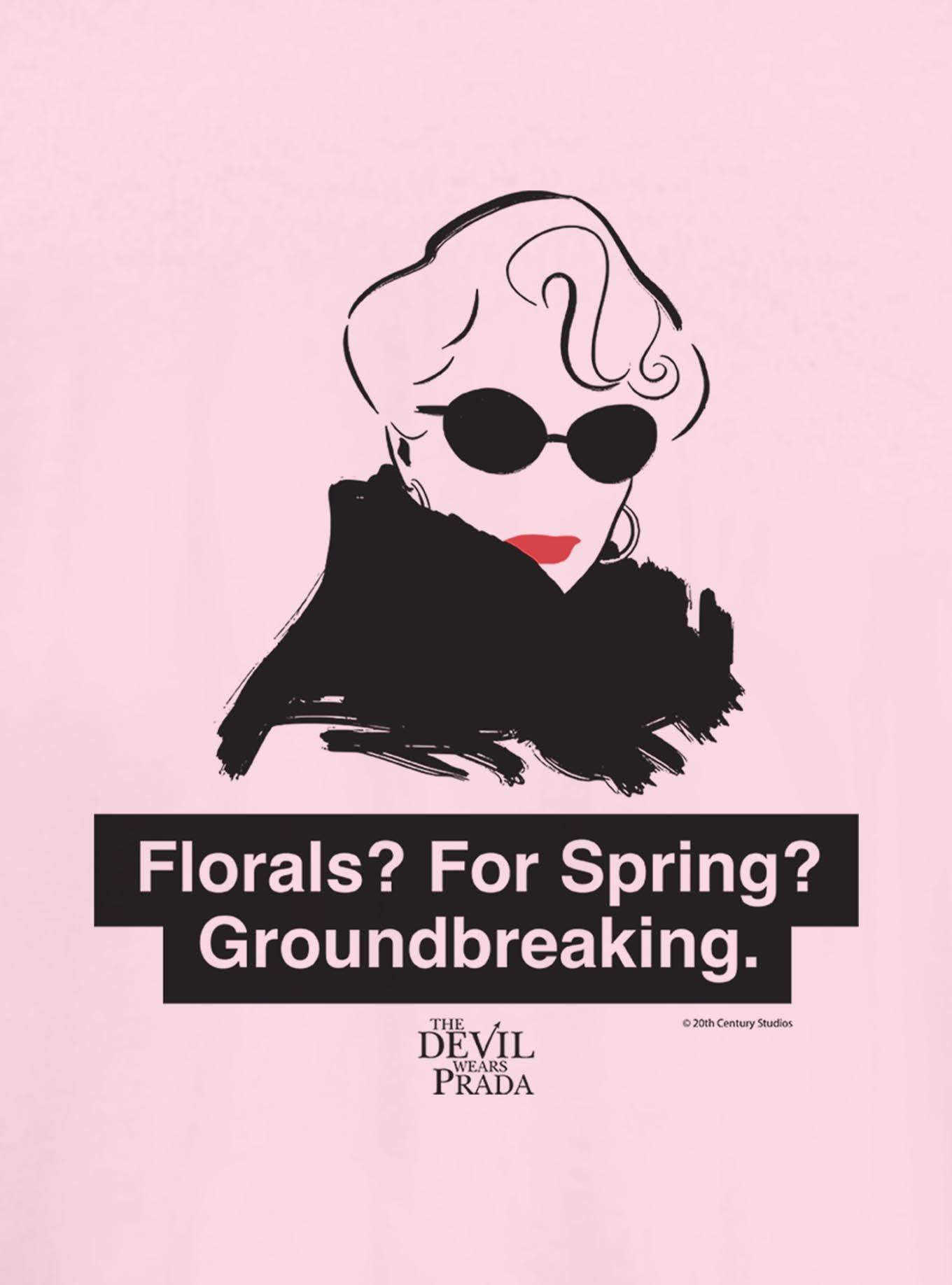 The Devil Wears Prada Florals ? For Spring ? Girls T-Shirt, , hi-res