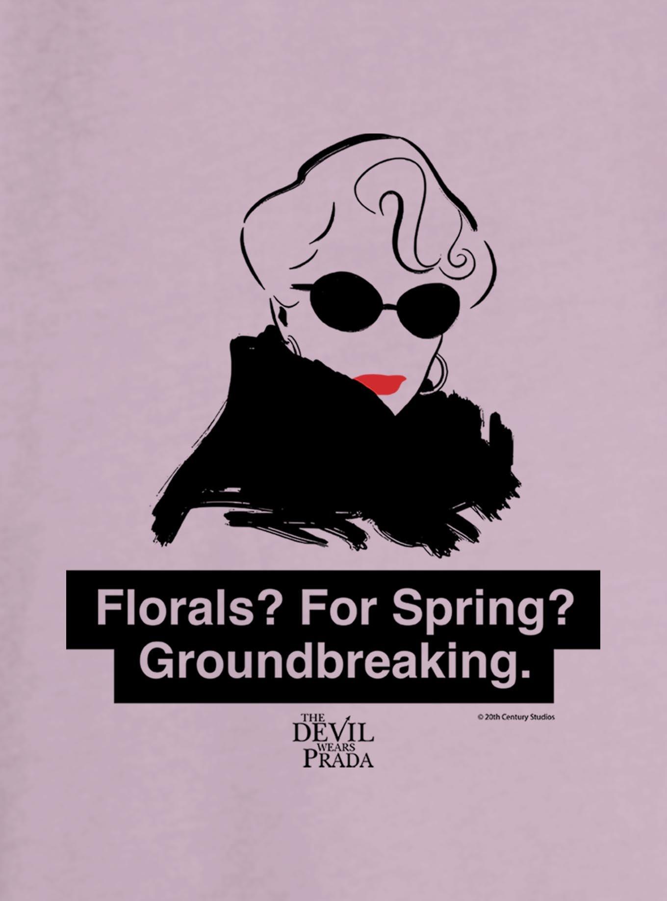 The Devil Wears Prada Florals ? For Spring ? Girls Slouchy Sweatshirt, , hi-res
