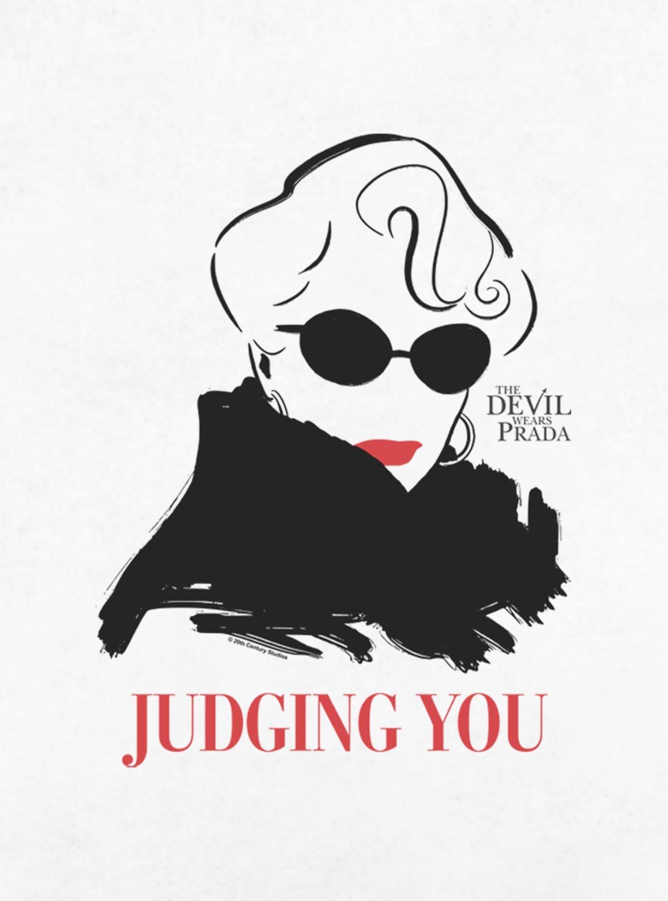 The Devil Wears Prada Miranda Judging You Sweatshirt, , hi-res