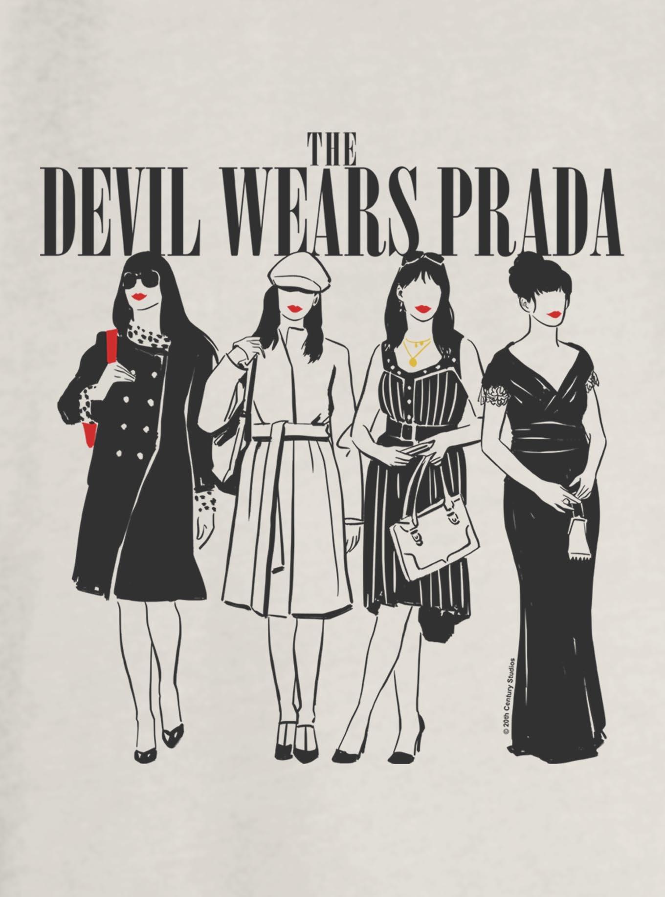 The Devil Wears Prada Andy's Fashion Looks Girls Slouchy Sweatshirt, , hi-res