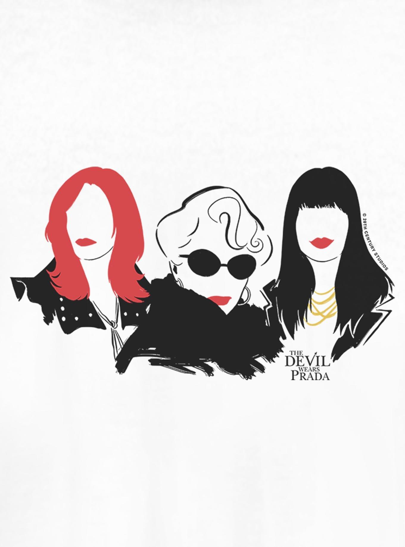 The Devil Wears Prada Red Lip Trio Girls T-Shirt, , hi-res