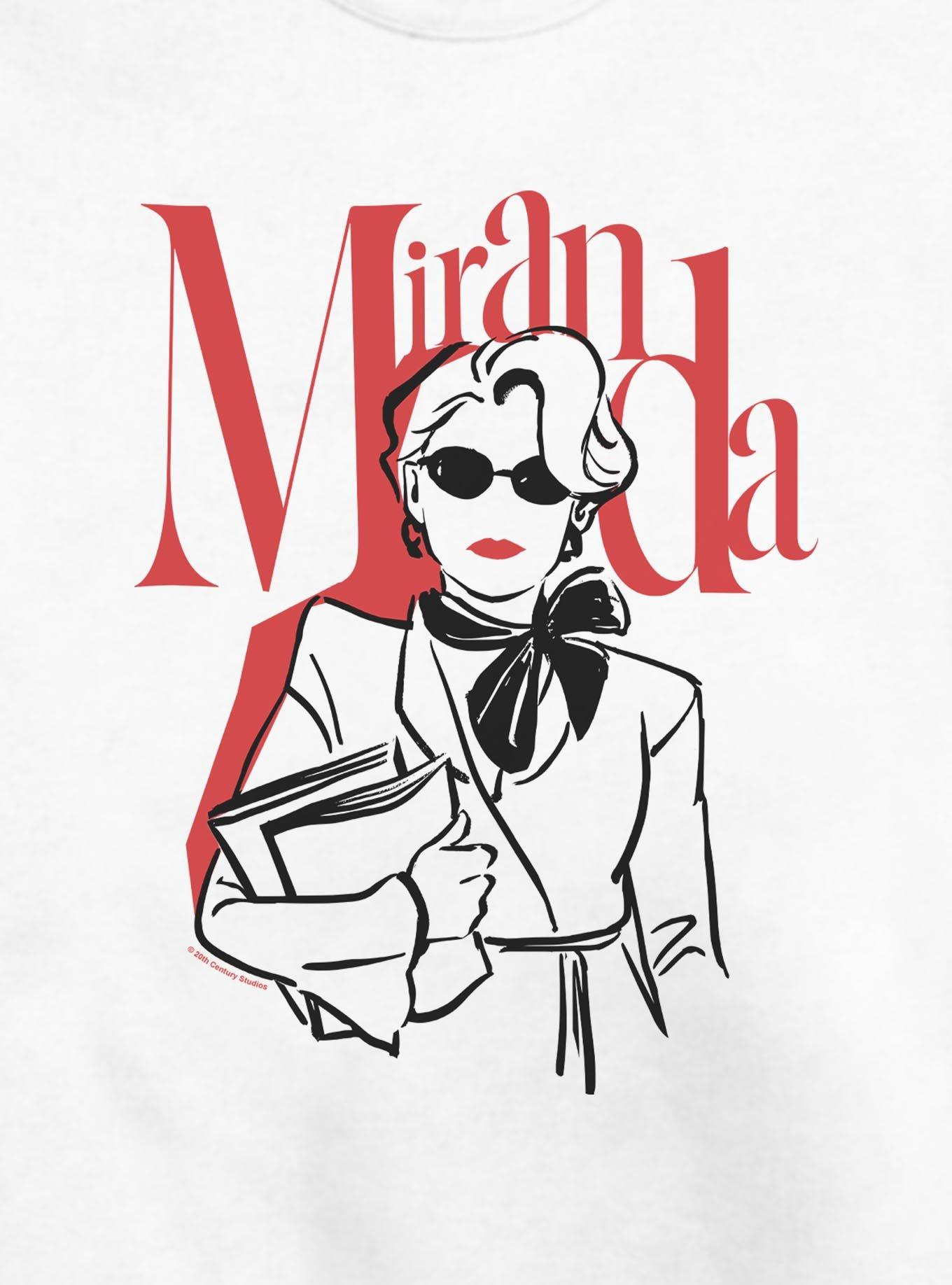The Devil Wears Prada 2 Miranda Fashion Sketch Sweatshirt, , hi-res