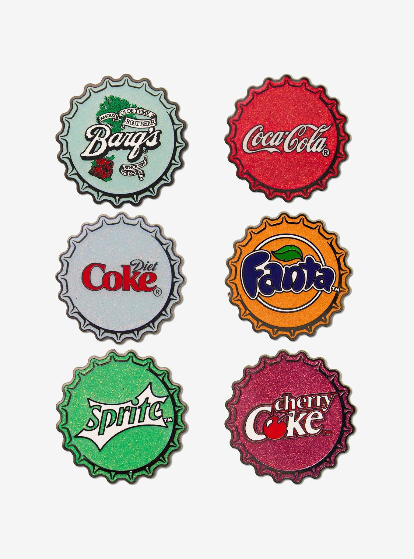 Coca-Cola Bottle Caps Mystery Enamel Pin Blind Box Series 2 Pack, , alternate