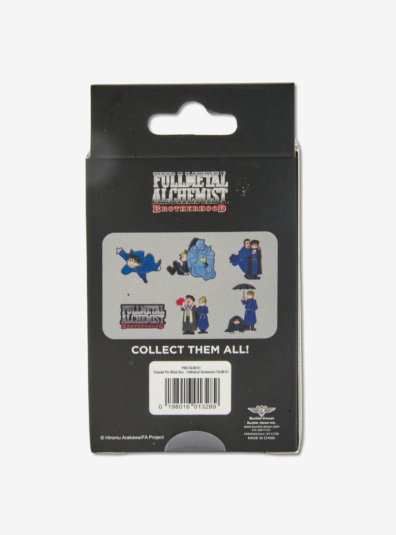 Fullmetal Alchemist Brotherhood Mystery Enamel Pin Blind Box Series 2 Pack, , alternate