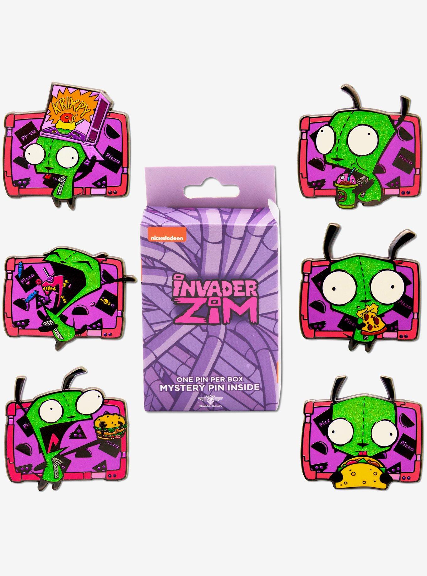 Invader Zim Mystery Enamel Pin Blind Box Series 2 Pack, , hi-res