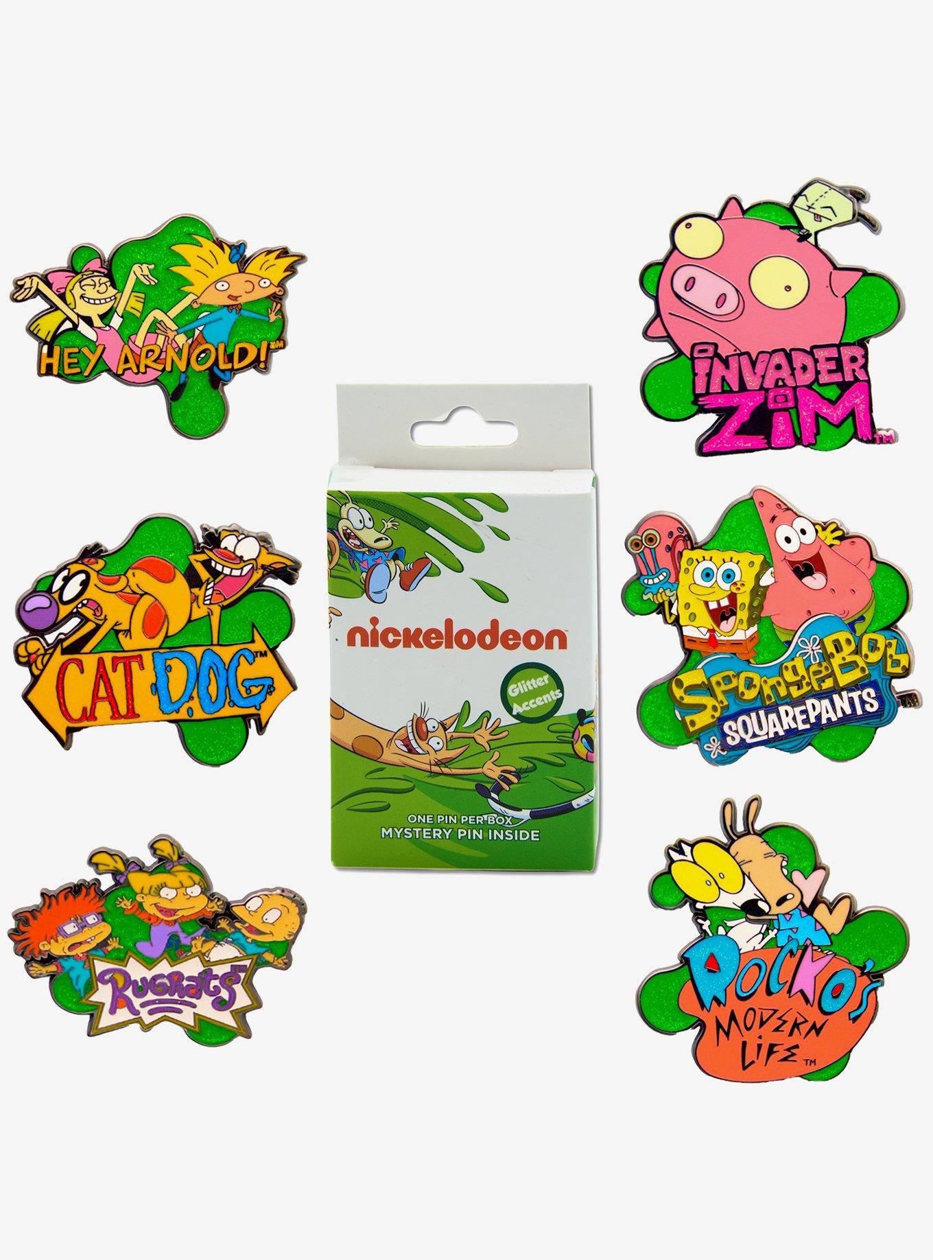 Nickelodeon Show Title Logos Mystery Enamel Pin Blind Box Series 2 Pack, , hi-res