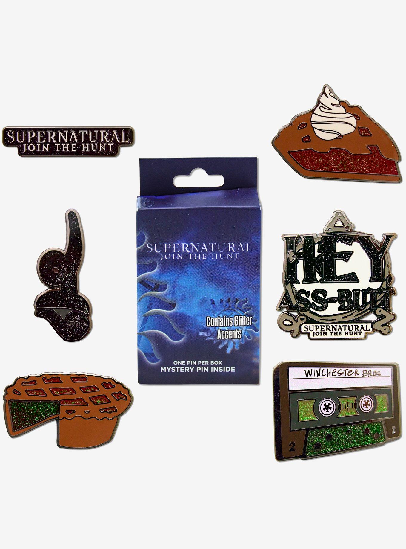Supernatural Mystery Enamel Pin Blind Box Series 2 Pack, , hi-res