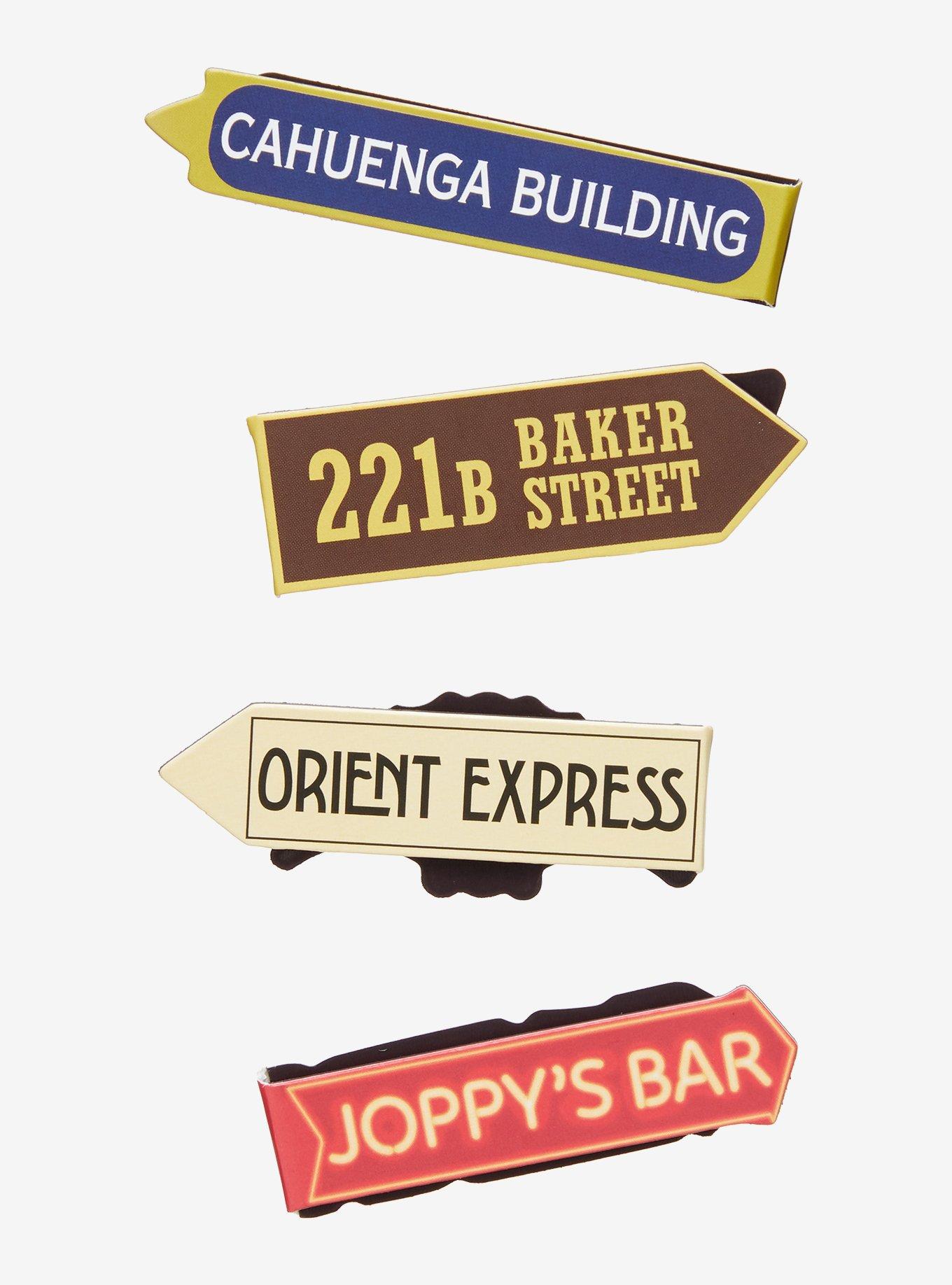 Literary Places Mystery Magnetic Bookmark Set, , hi-res