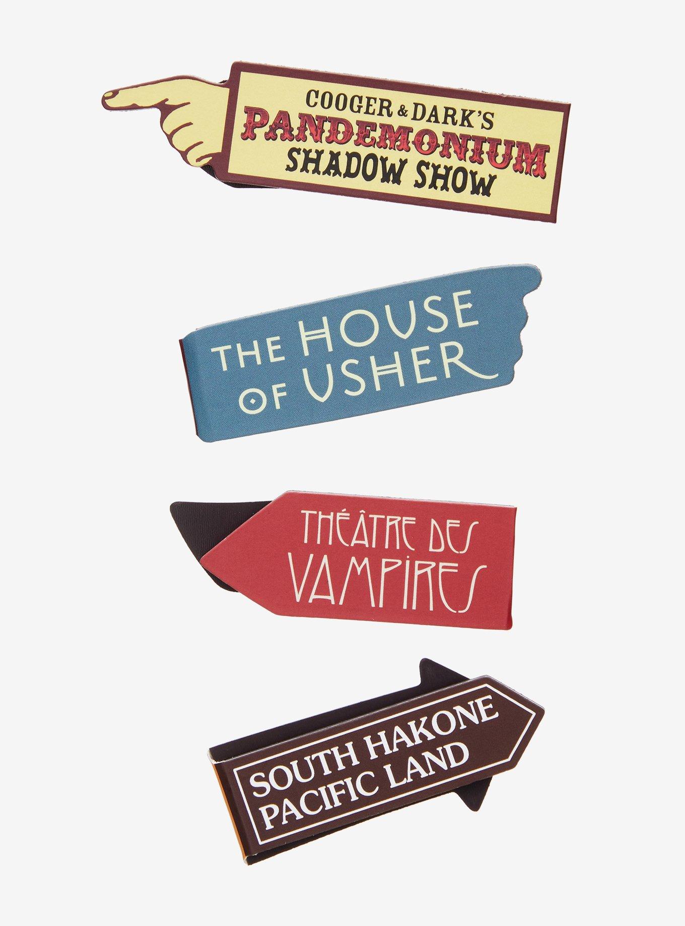 Literary Places Horror Magnetic Bookmark Set, , alternate - view 3