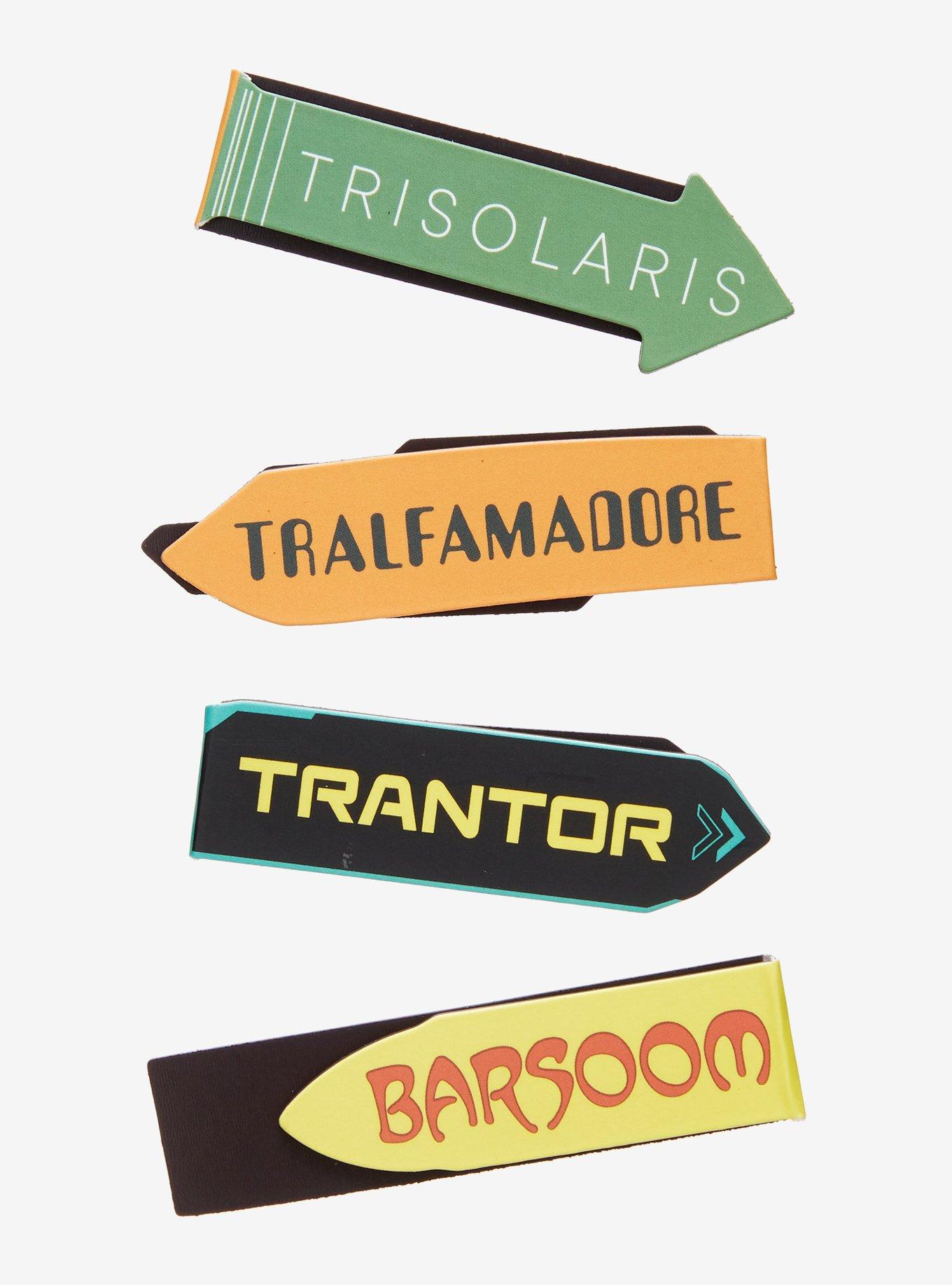 Literary Places Science Fiction Magnetic Bookmark Set, , alternate - view 3