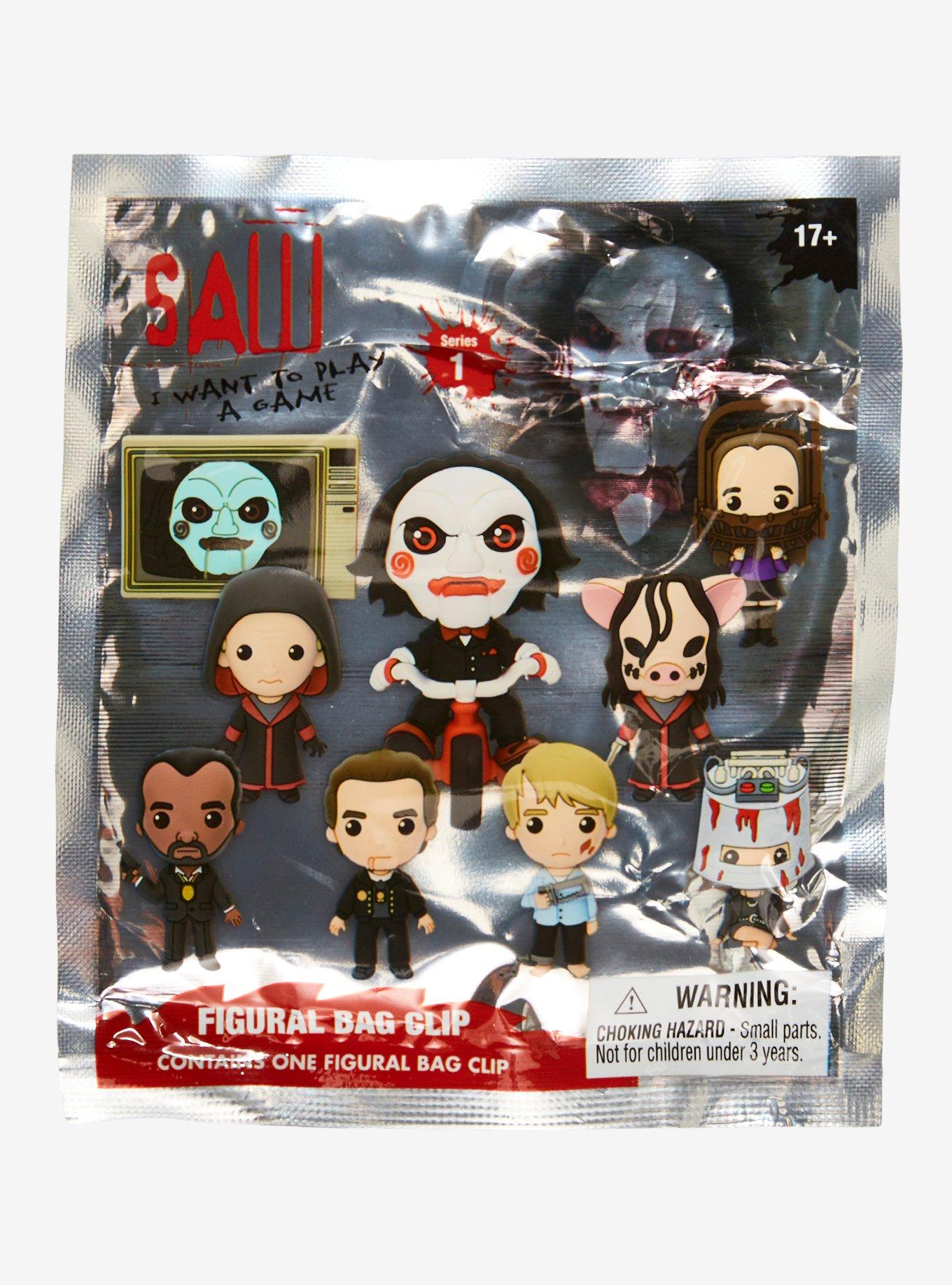 Saw Series 1 Blind Bag Figural Bag Clip, , alternate - view 3