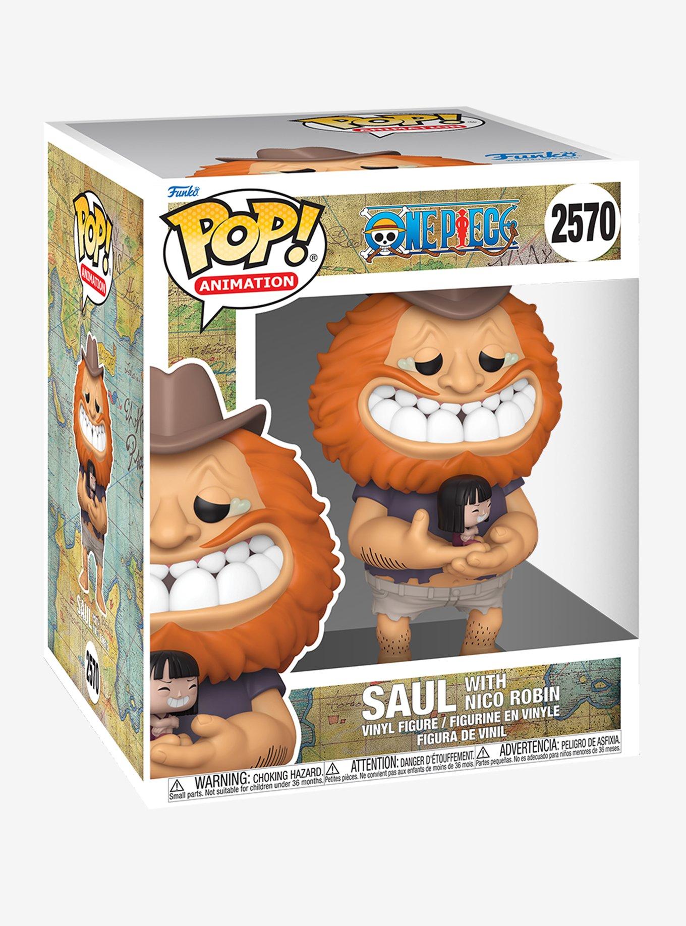 Funko Pop! Animation One Piece Saul with Nico Robin Vinyl Figure, , alternate - view 2