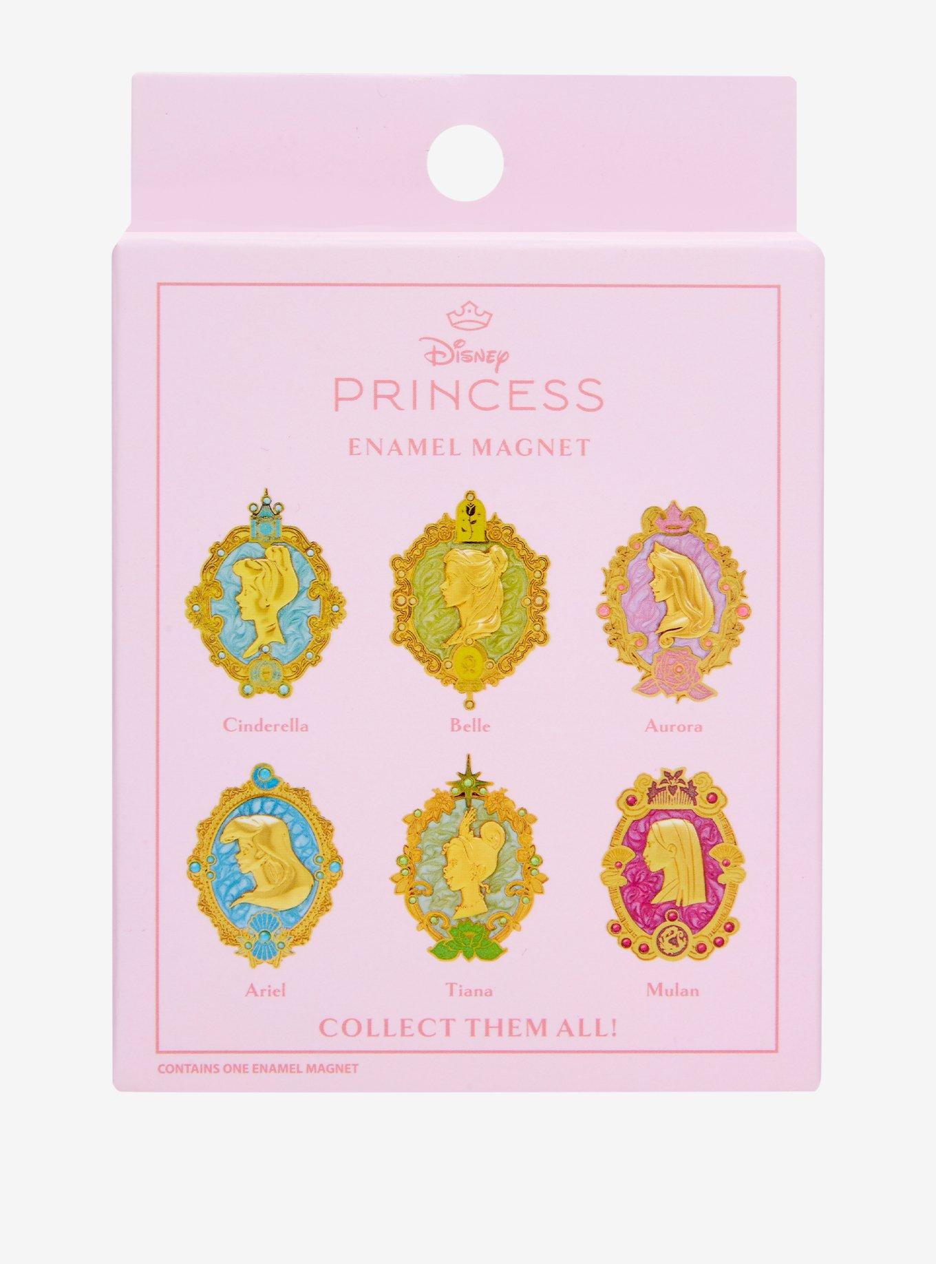 Disney Princess Golden Brooch Blind Box Enamel Magnet - BoxLunch Exclusive, , hi-res