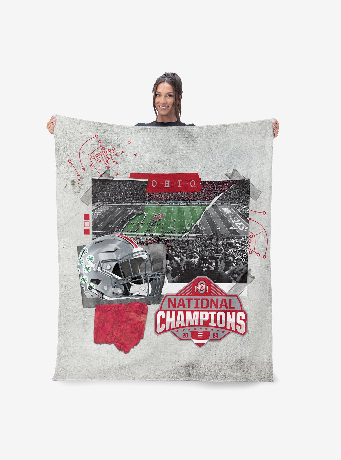 NCAA Ohio State Buckeyes 2024 FBC Champ Love Silk Touch Throw Blanket, , hi-res