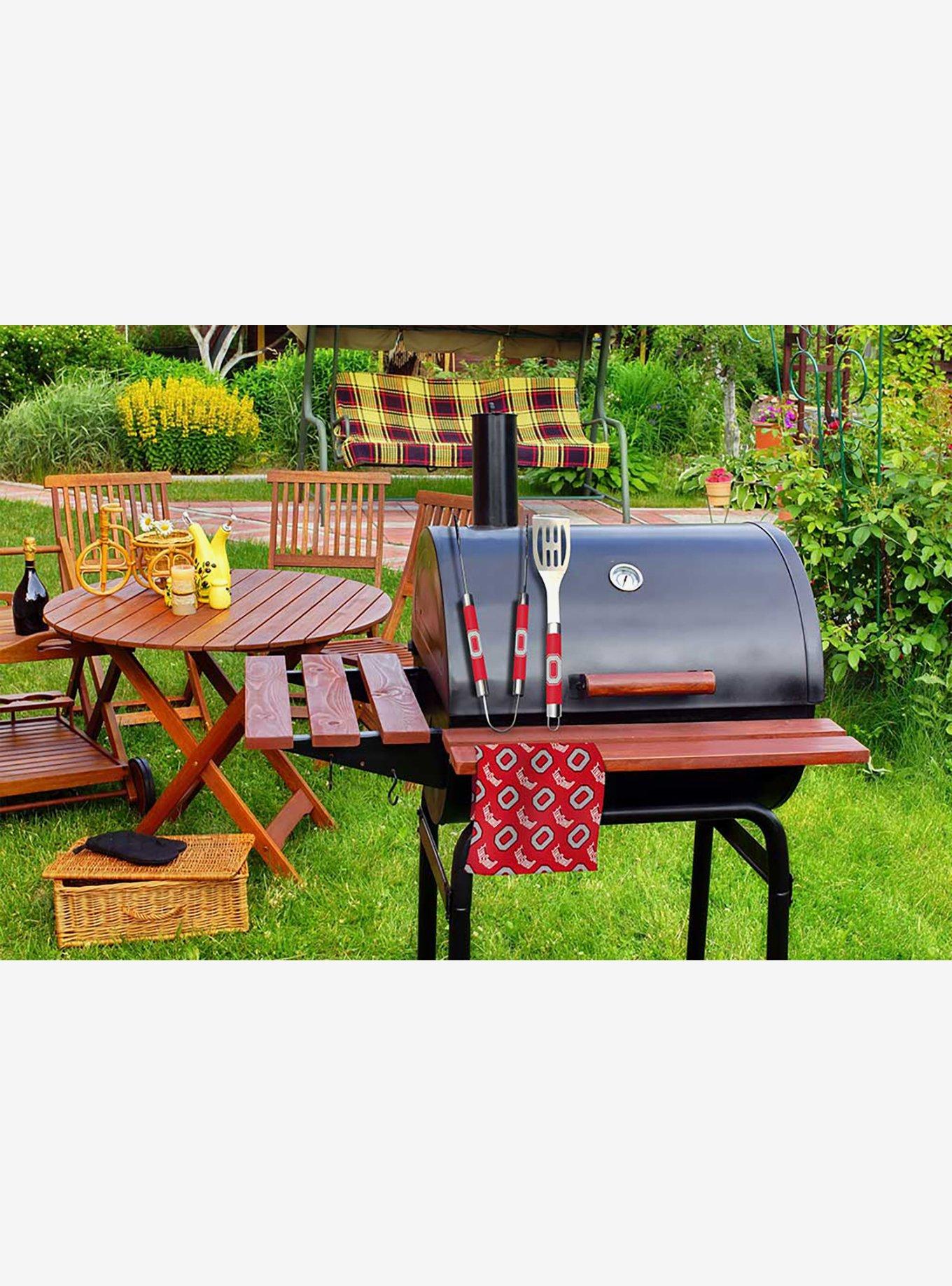 NCAA Ohio State Bbq Grill Utensil Set, , alternate