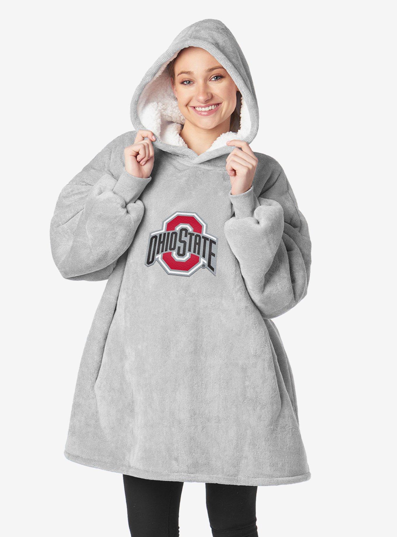 NCAA Ohio State Buckeyes Heather Grey Hoodler Pullover Hoodie, , alternate