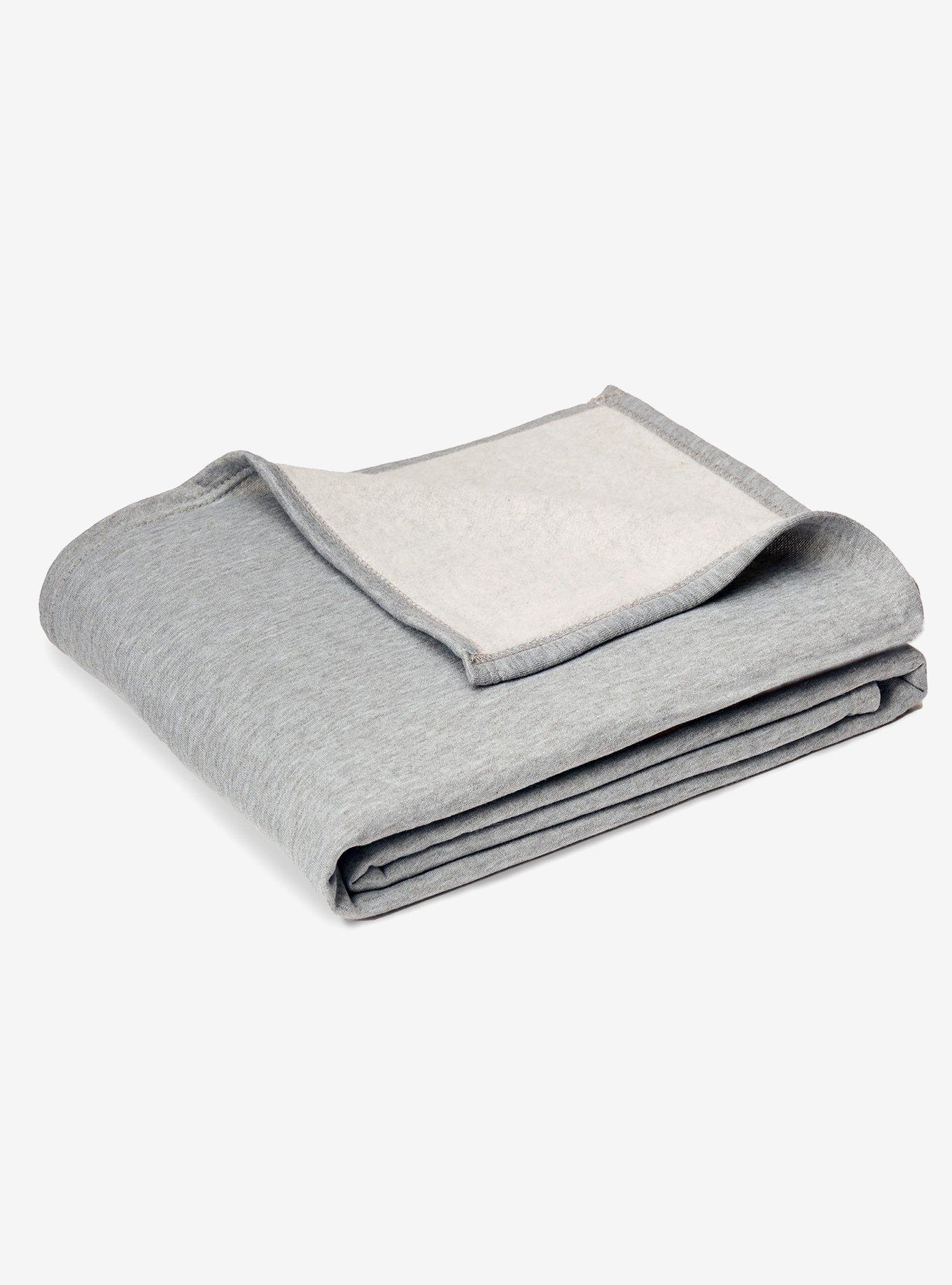 NCAA Ohio State Buckeyes Logo Sweatshirt Throw Blanket, , alternate