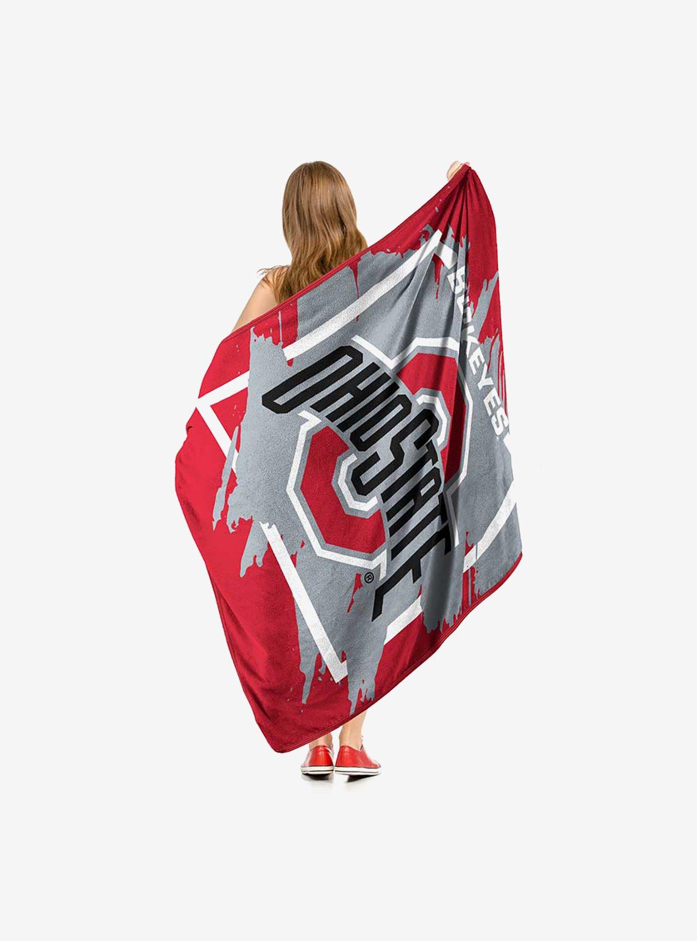 NCAA Dimensional Ohio State Micro Raschel Throw Blanket, , hi-res