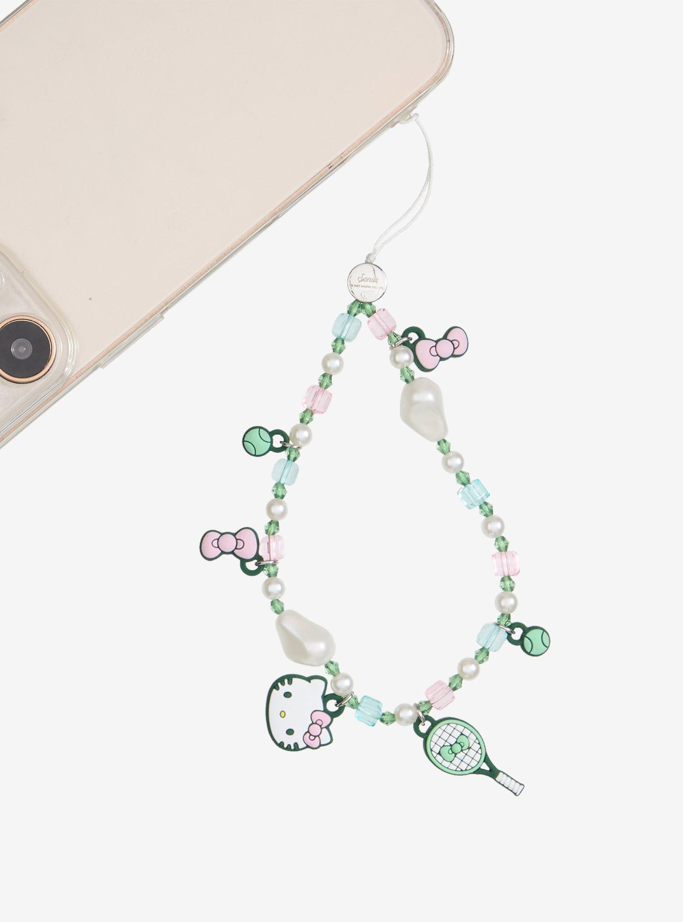 Sonix Hello Kitty Tennis Bead Phone Charm, , hi-res