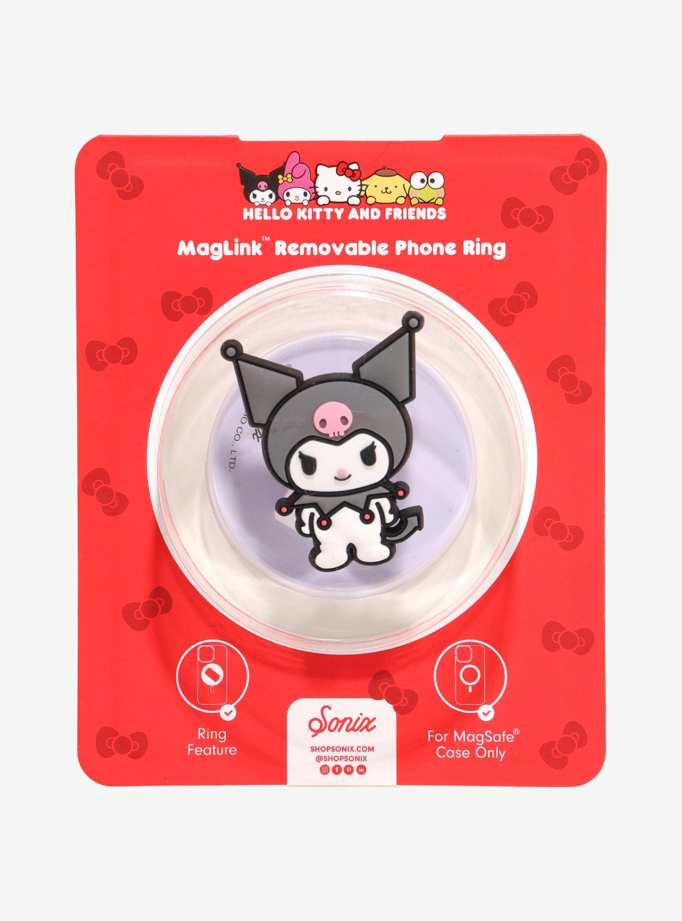 Sonix Kuromi Magnetic Silicone Ring Phone Grip, , hi-res