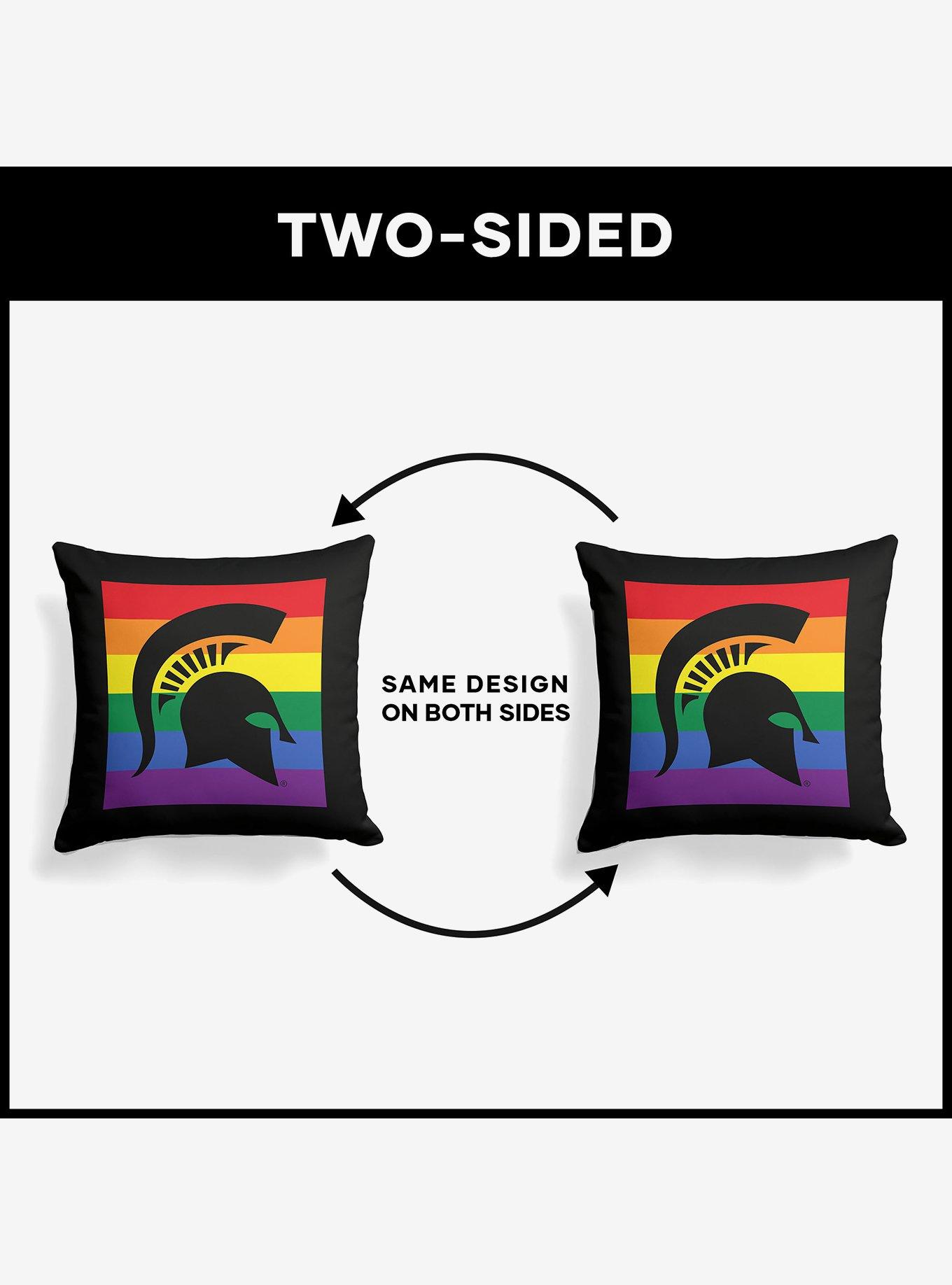 NCAA Michigan State Pride Series Throw Pillow, , alternate