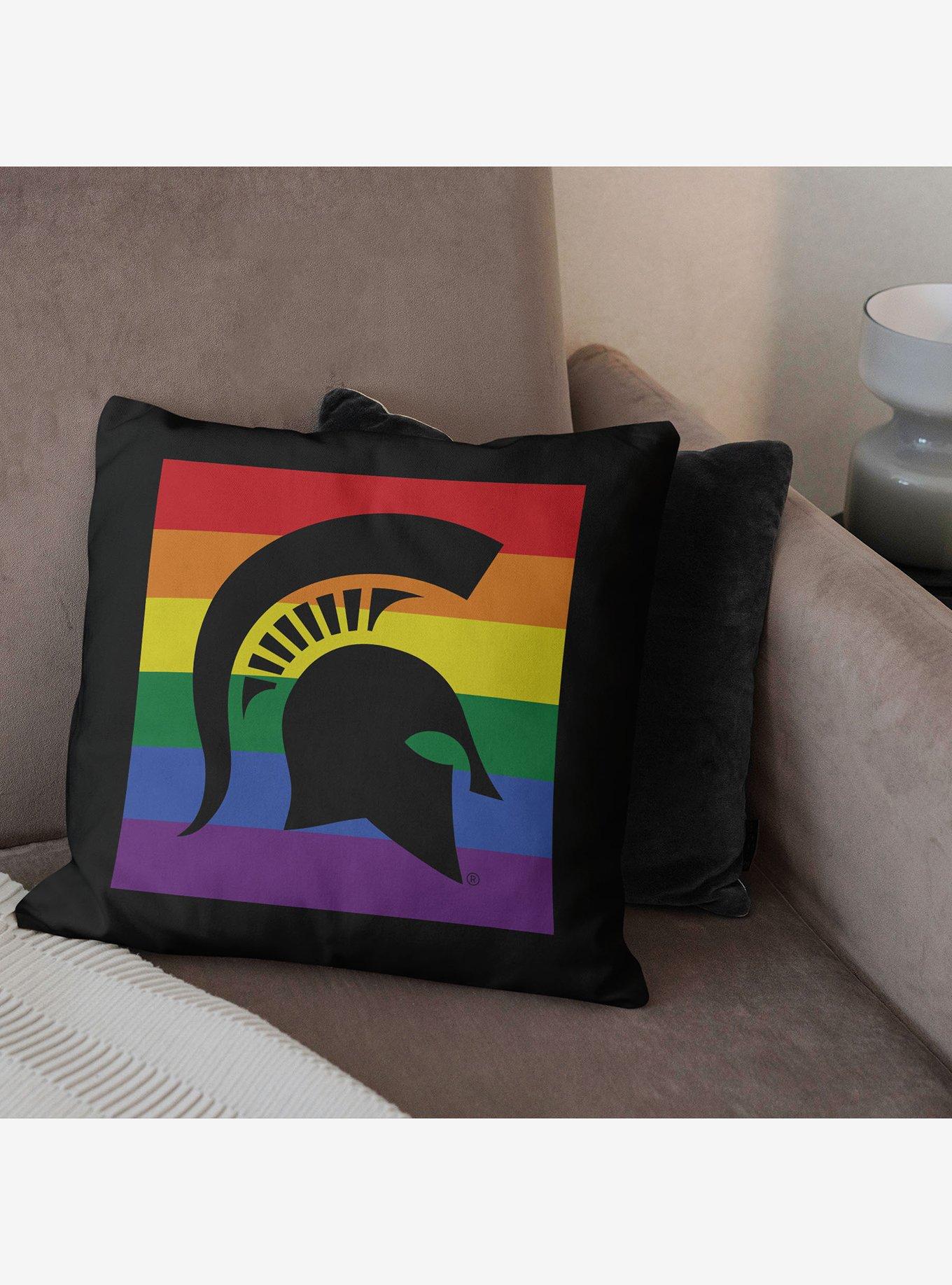 NCAA Michigan State Pride Series Throw Pillow, , alternate