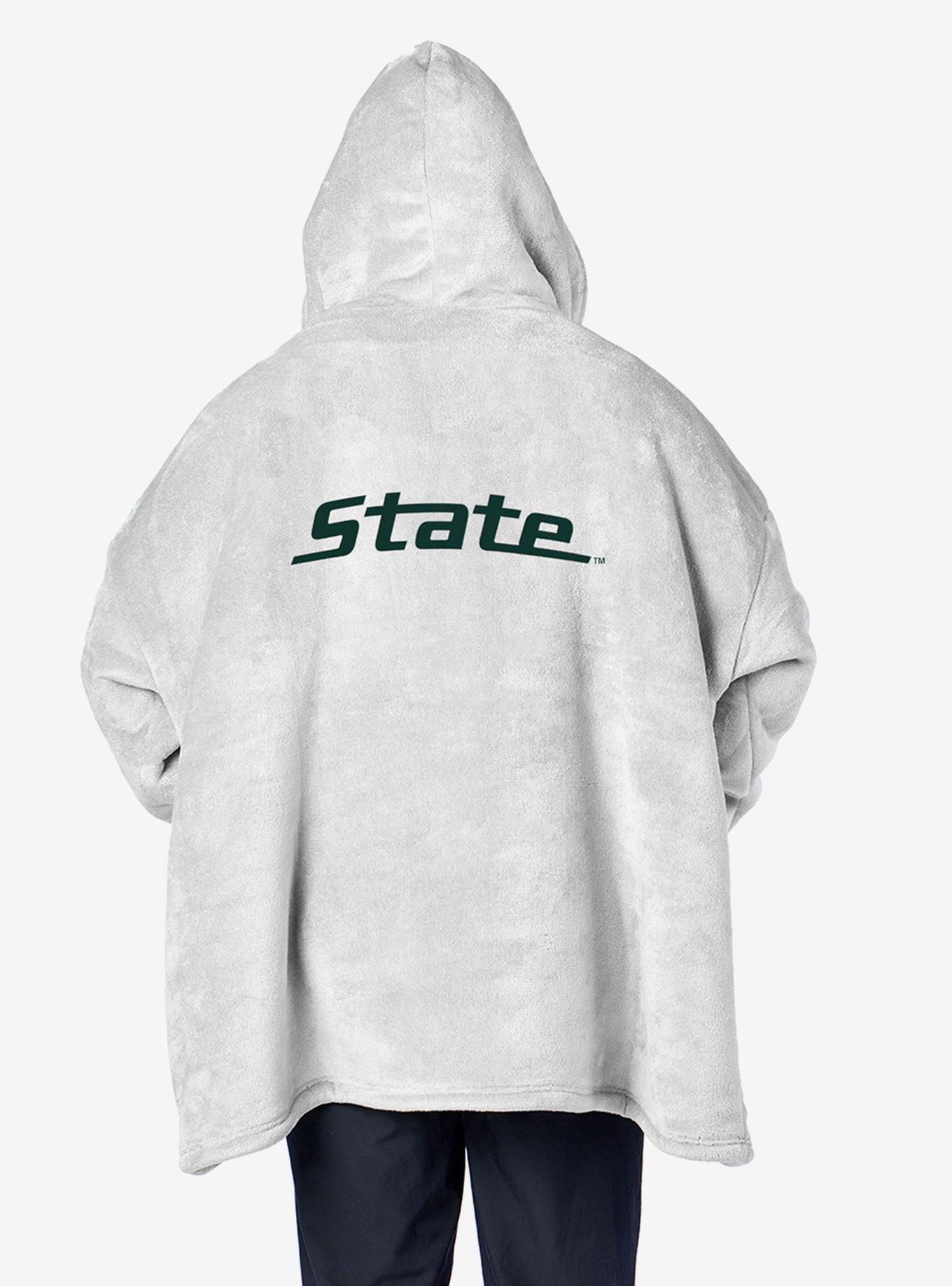 NCAA Michigan State Spartans Heather Grey Hoodler Pullover Hoodie, , hi-res