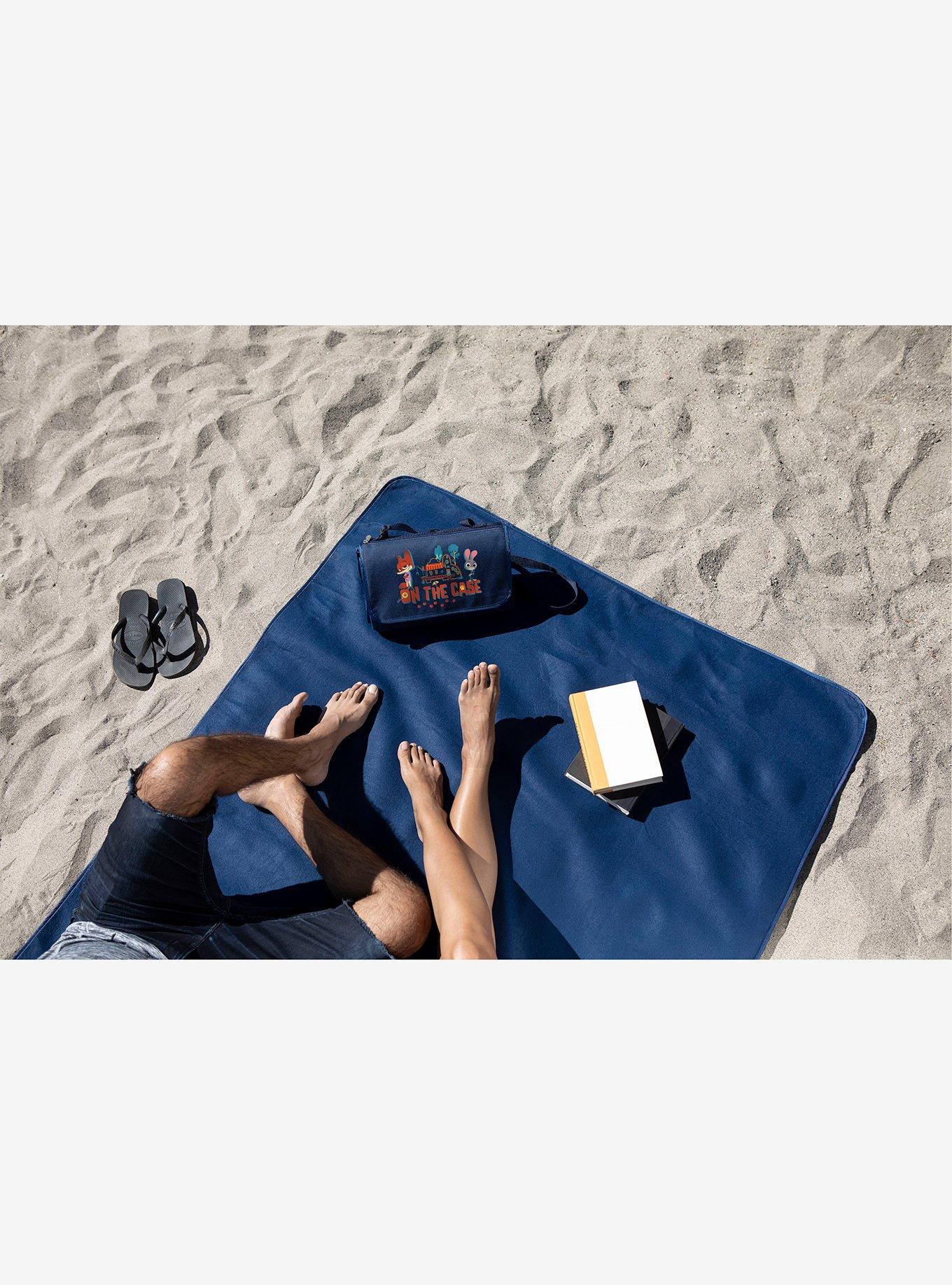 Zootopia Navy Outdoor Picnic Blanket, , alternate