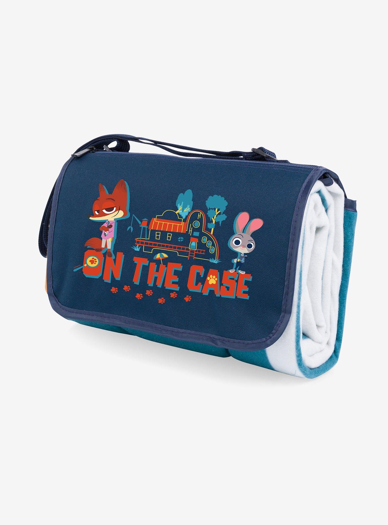 Zootopia Marine Stripe Blue Outdoor Picnic Blanket, , hi-res